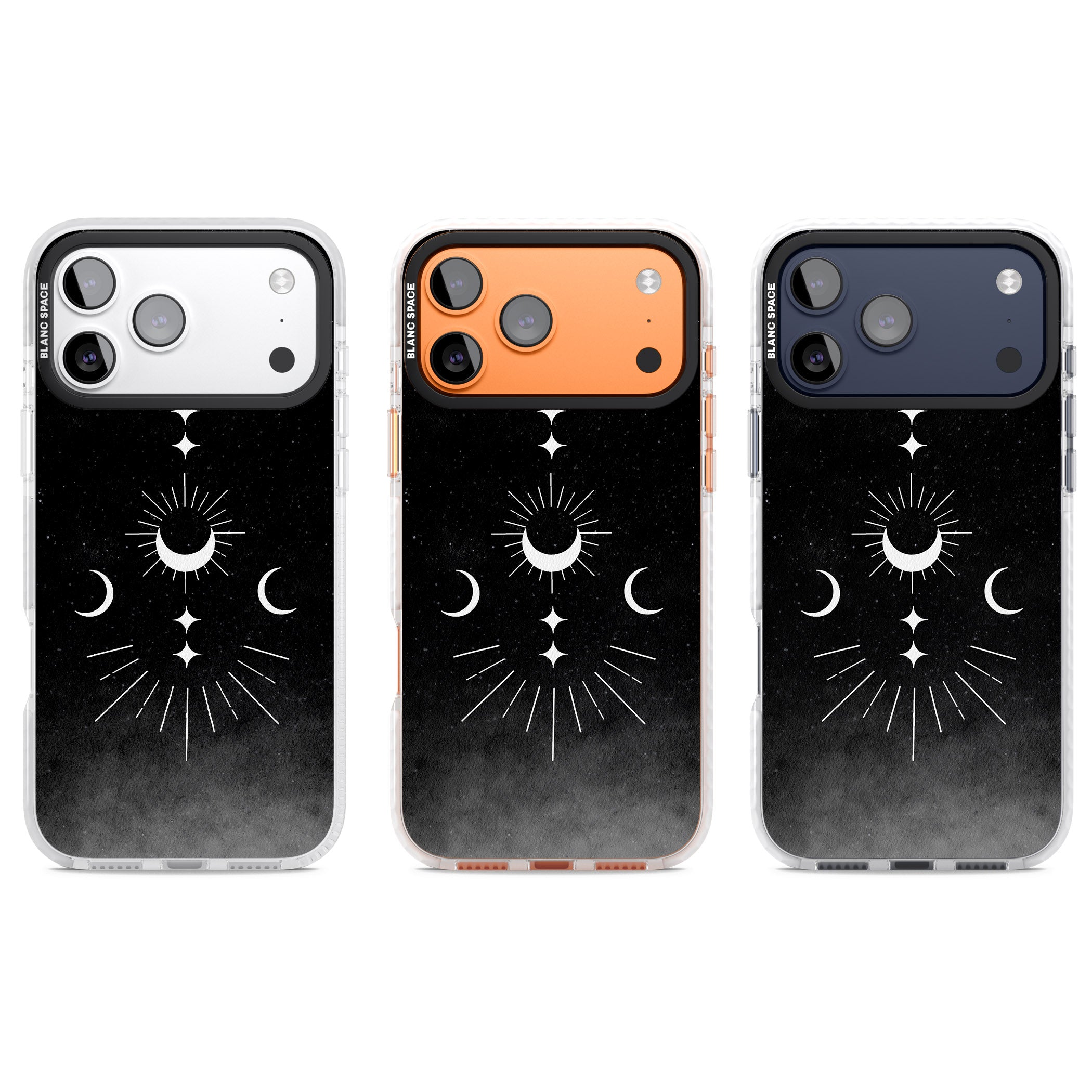 Lunar Mandala iPhone 17 Pro Impact Pro Clear Phone Case APT Impact Protection