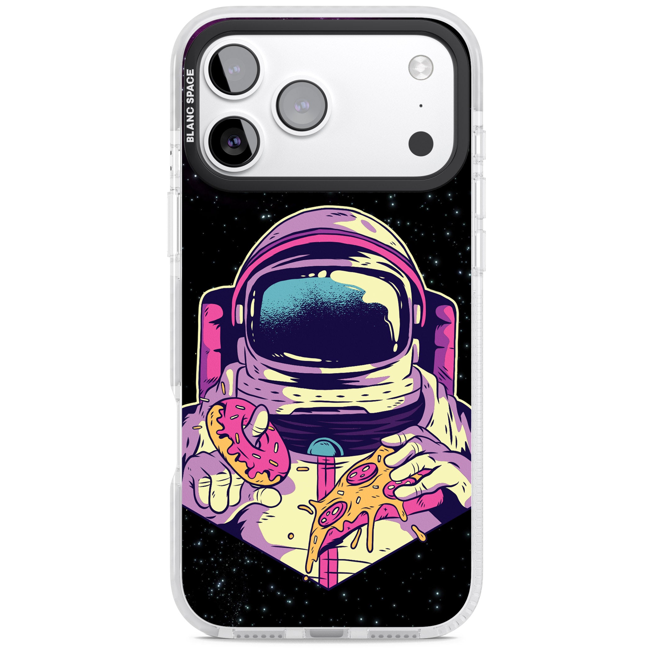 Astro Cheat Meal iPhone 17 Pro Impact Pro Clear Phone Case