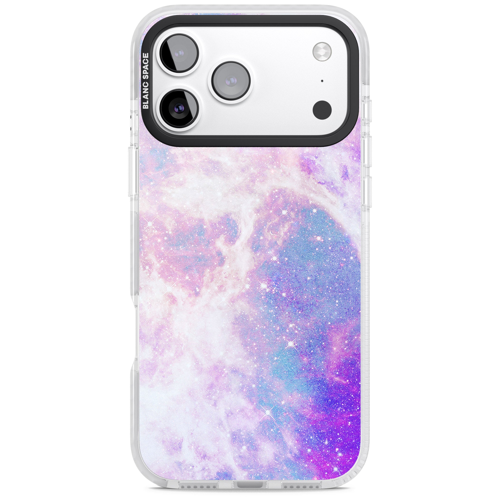Pastel Galaxy iPhone 17 Pro Impact Pro Clear Phone Case