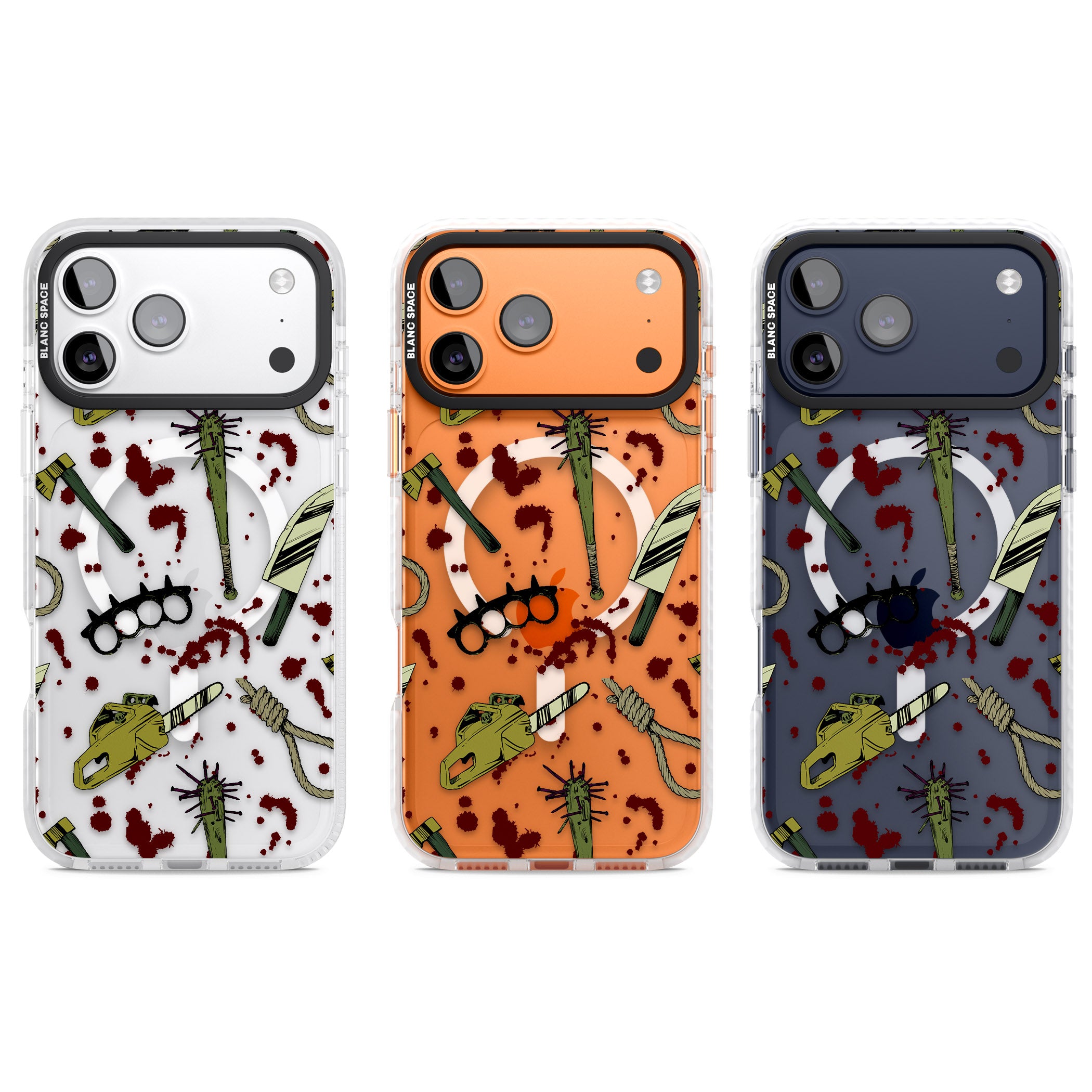 Movie Massacre iPhone 17 Pro Impact Pro Clear Phone Case APT Impact Protection