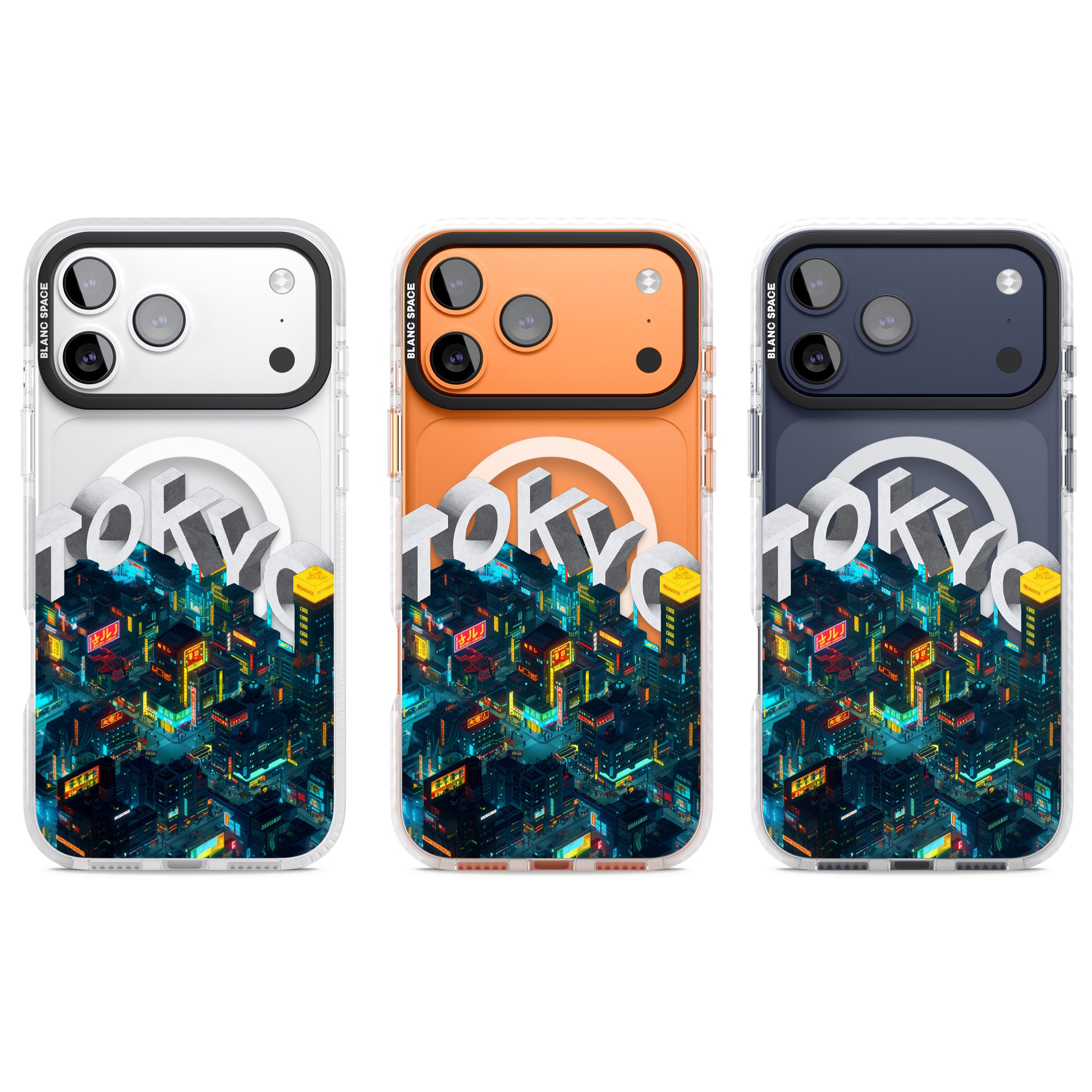 Tokyo iPhone 17 Pro Impact Pro Clear Phone Case APT Impact Protection