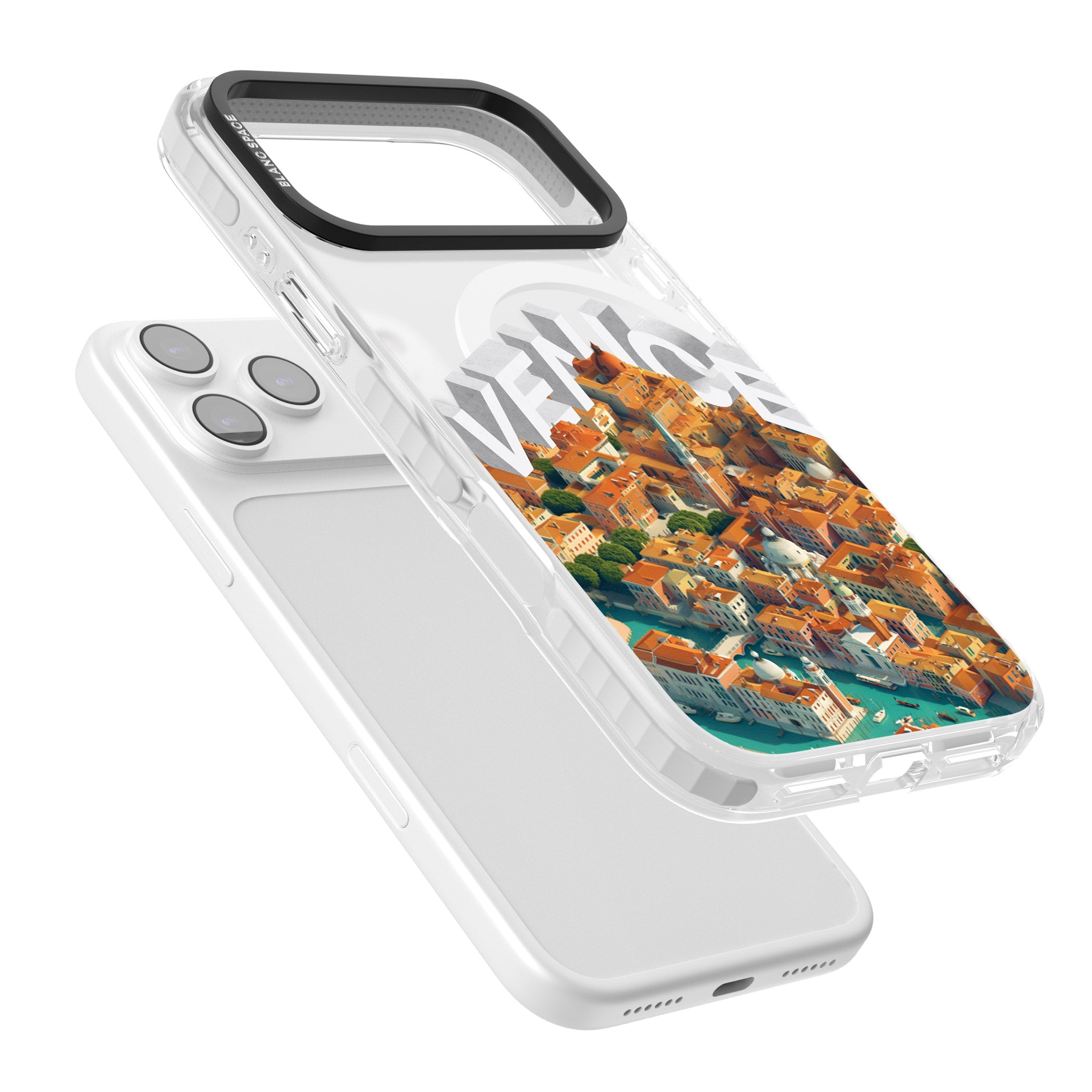 Venice iPhone 17 Pro Impact Pro Clear Phone Case Colours