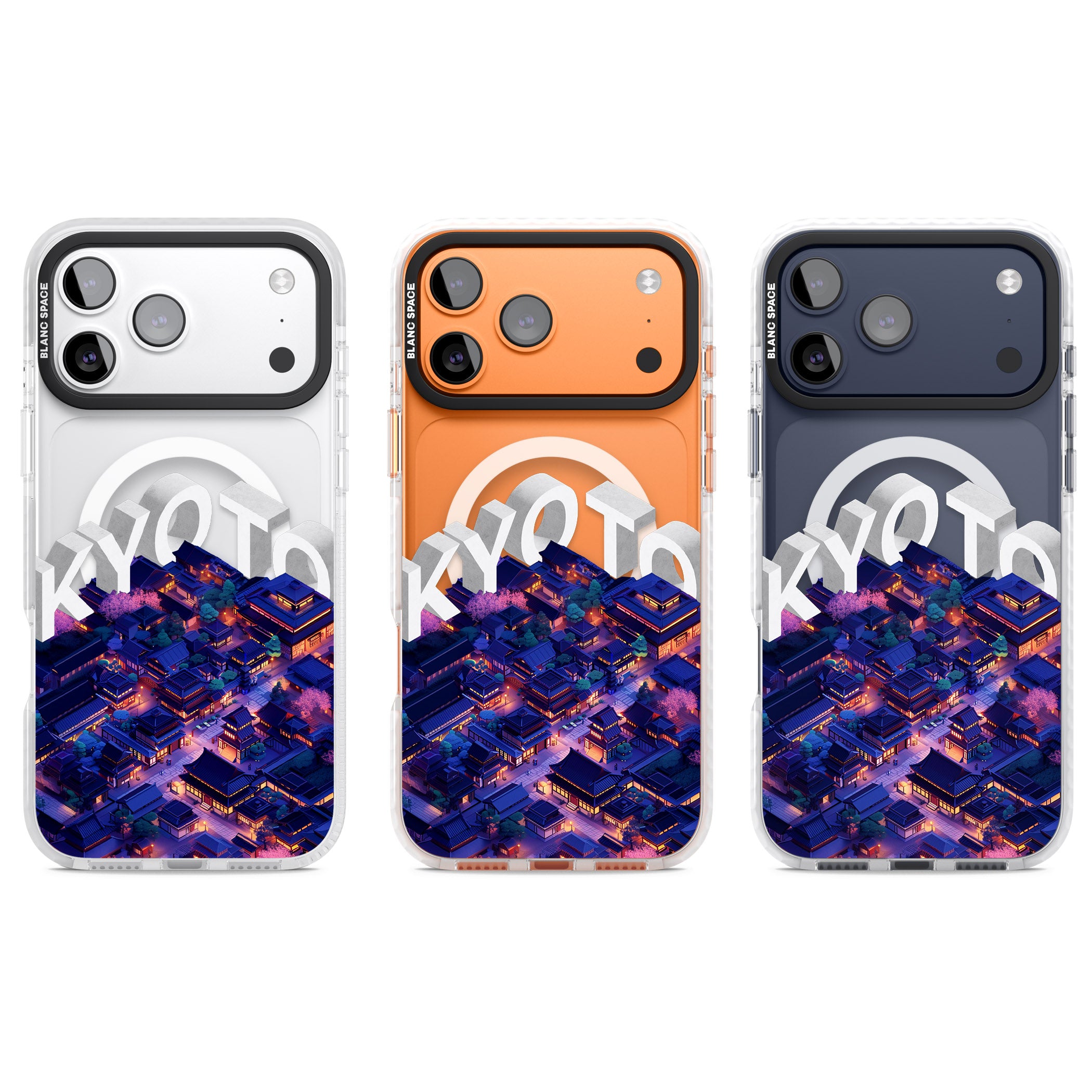 Kyoto iPhone 17 Pro Impact Pro Clear Phone Case APT Impact Protection
