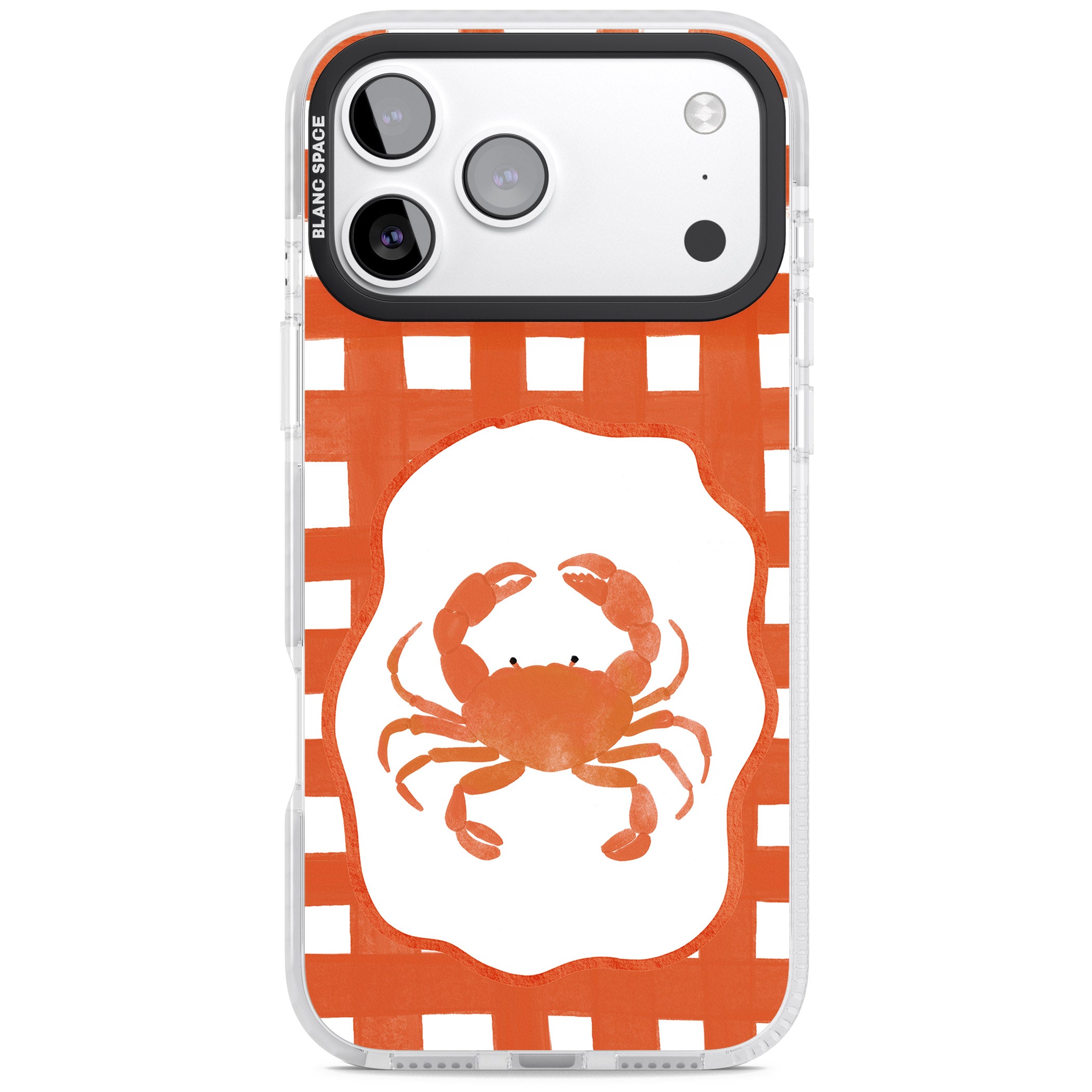Red Lobster iPhone 17 Pro Impact Pro Clear Phone Case
