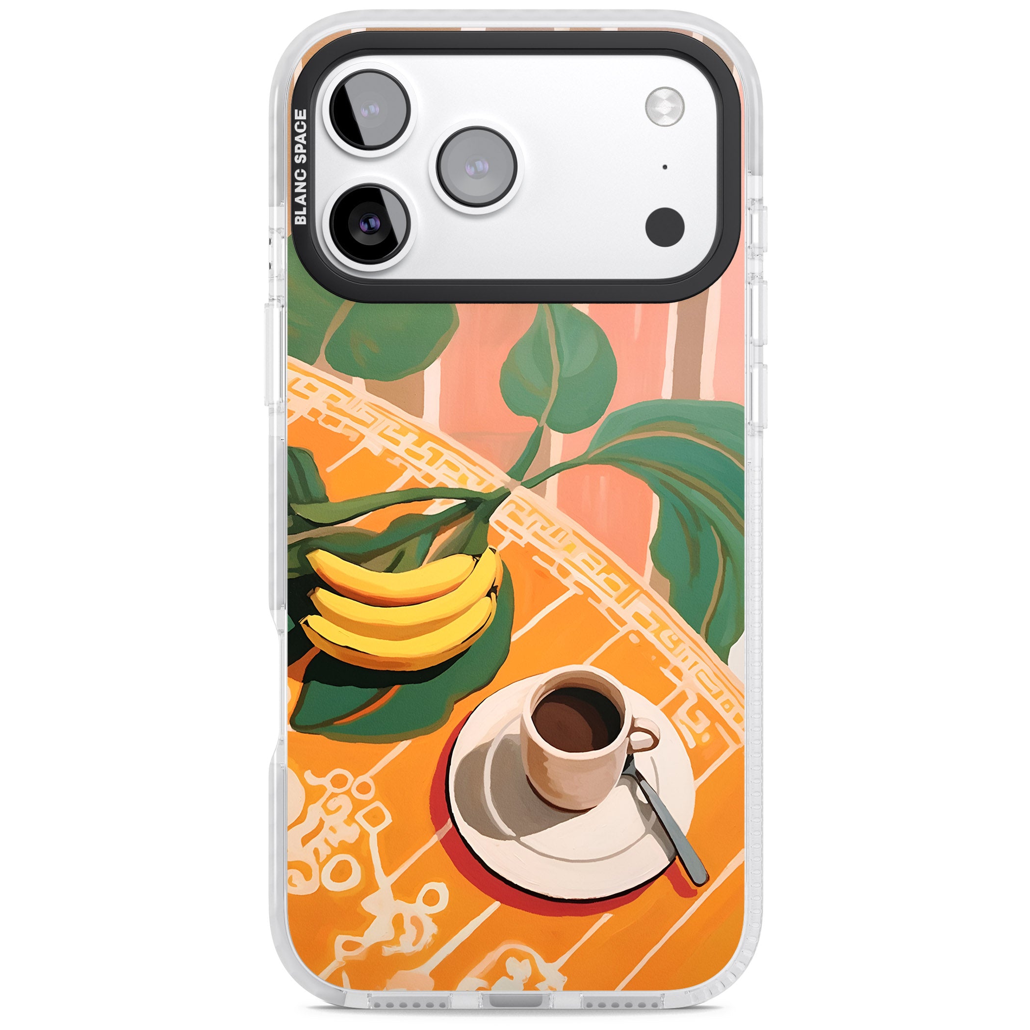Mediterranean Breakfast iPhone 17 Pro Impact Pro Clear Phone Case