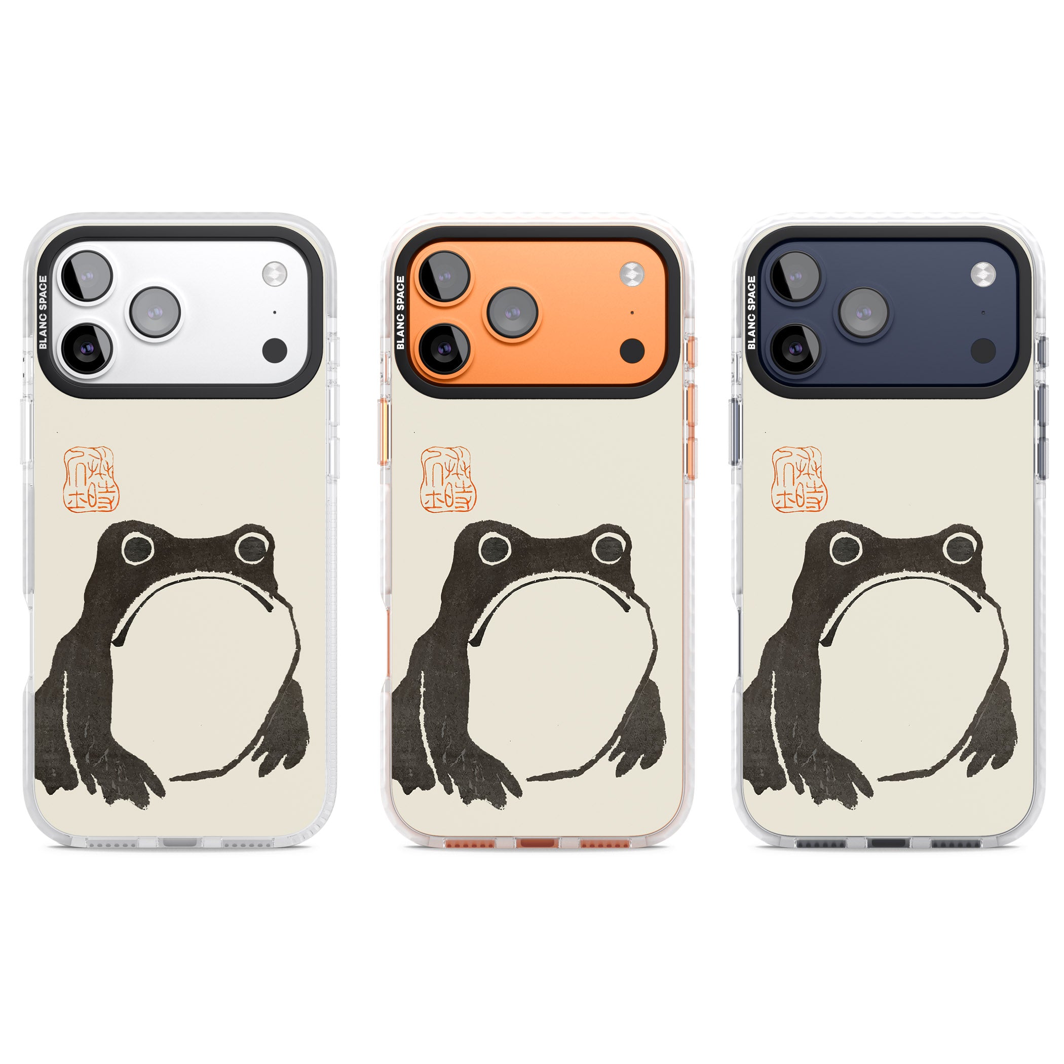 Matsumoto Hoji Frog iPhone 17 Pro Impact Pro Clear Phone Case APT Impact Protection