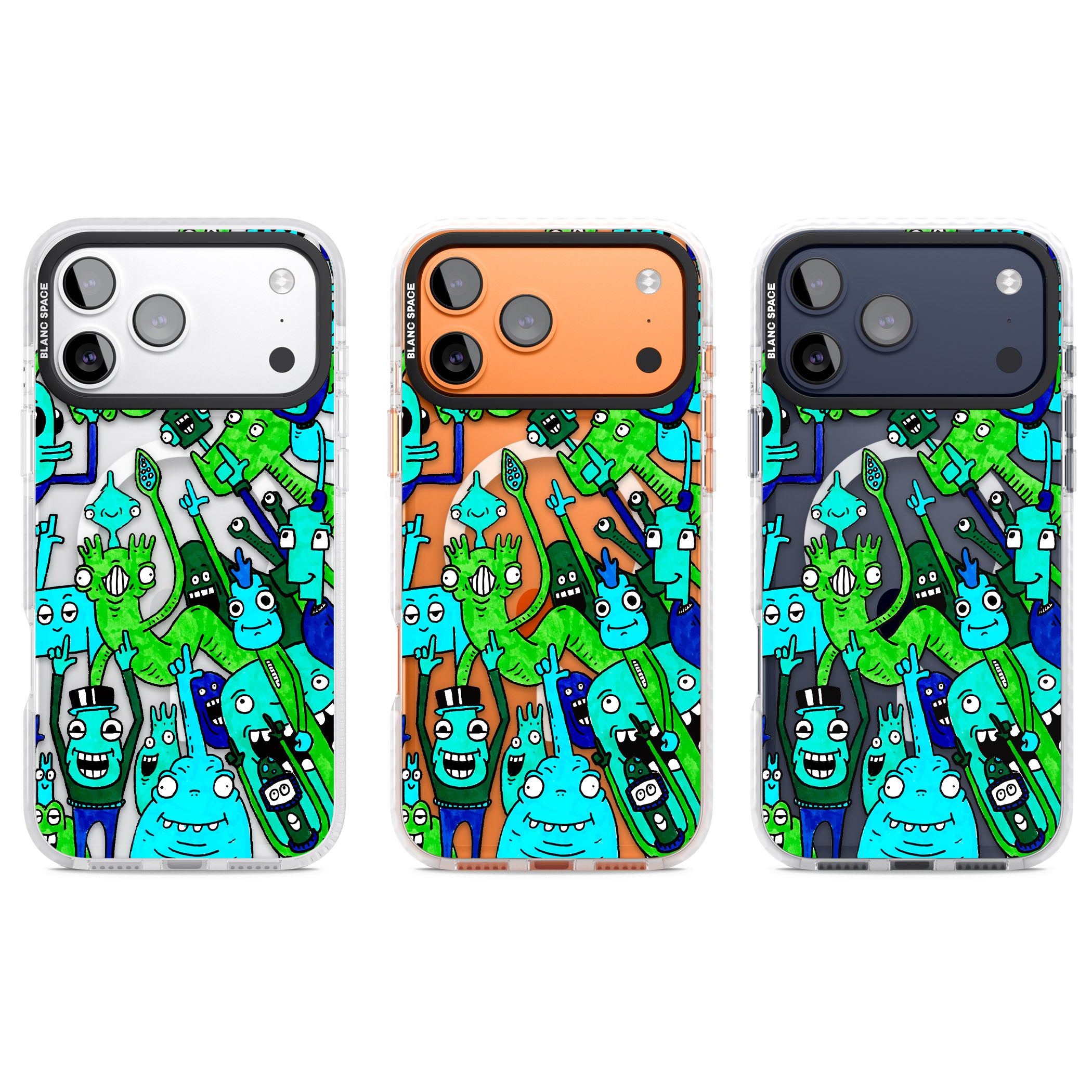 Don'T Point iPhone 17 Pro Impact Pro Clear Phone Case APT Impact Protection