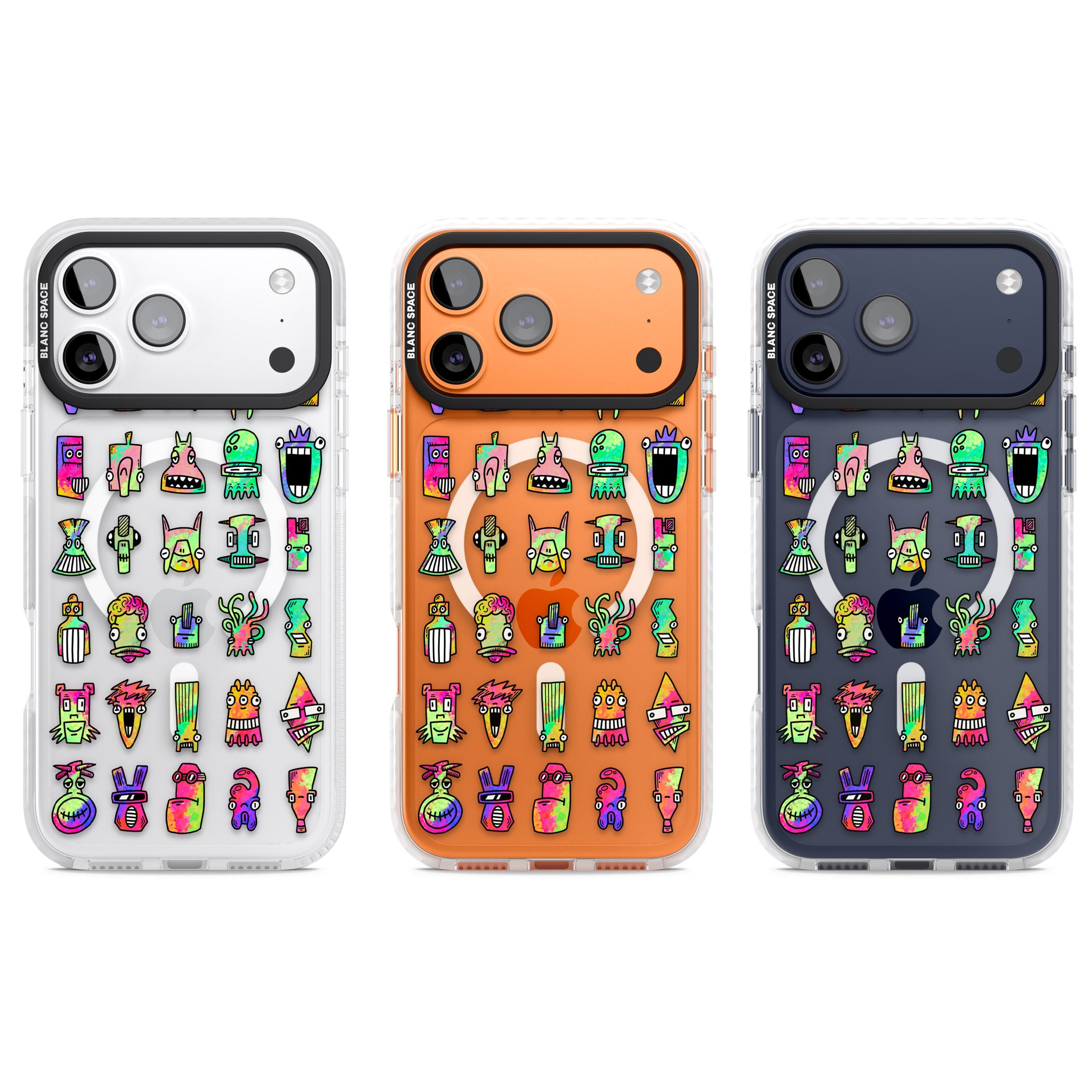 Splashy Friends iPhone 17 Pro Impact Pro Clear Phone Case APT Impact Protection