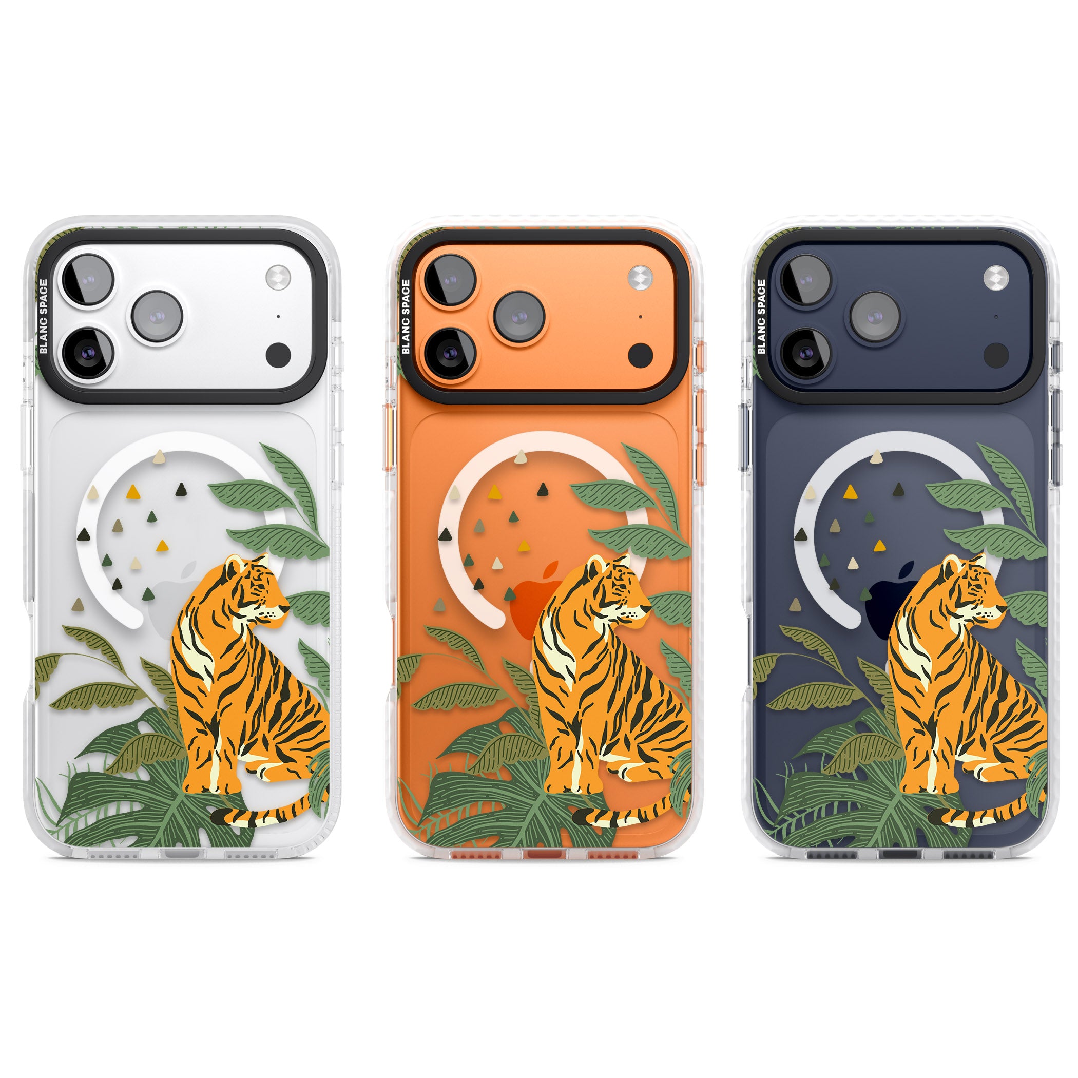 Tiger Jungle iPhone 17 Pro Impact Pro Clear Phone Case APT Impact Protection