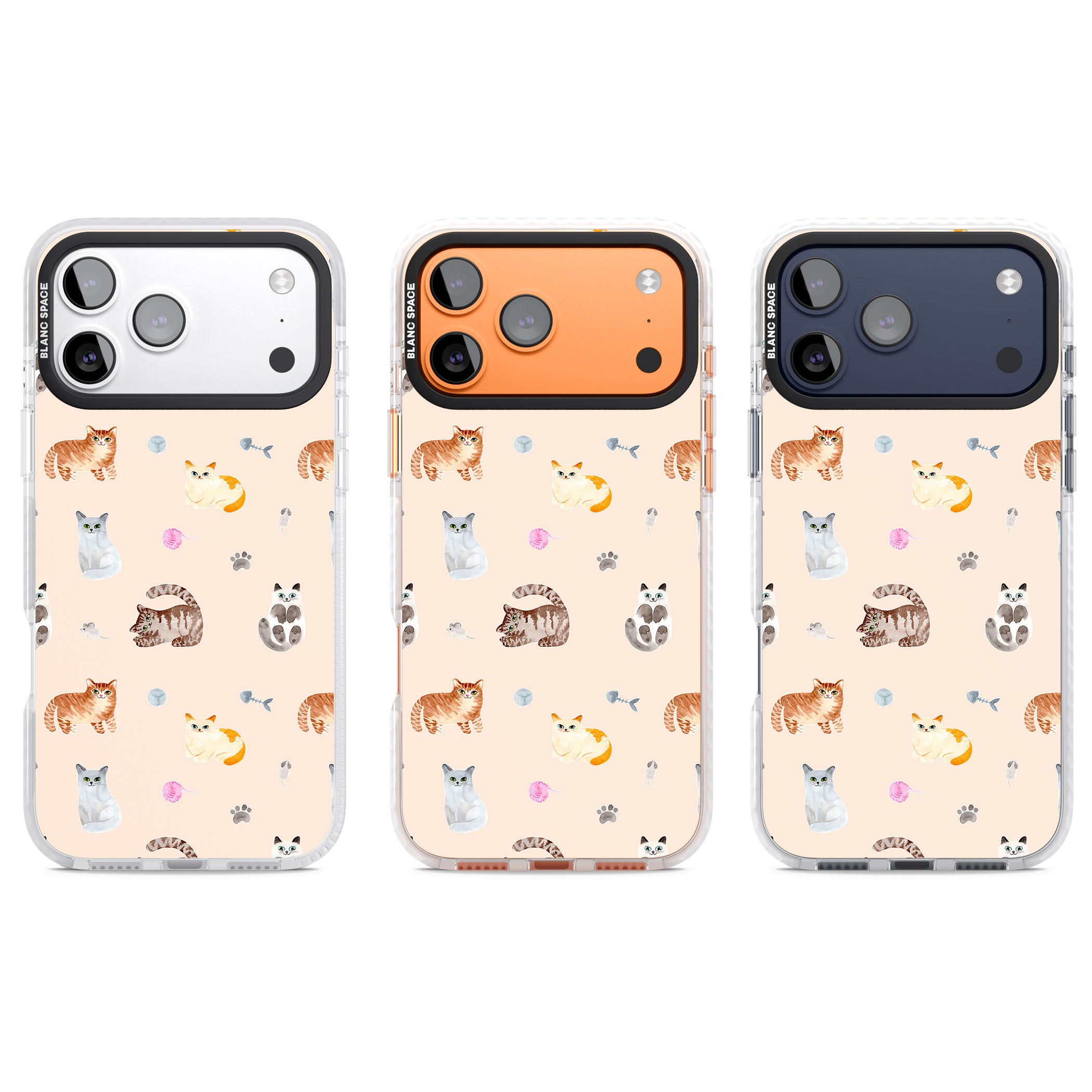 Cat Playground iPhone 17 Pro Impact Pro Clear Phone Case APT Impact Protection