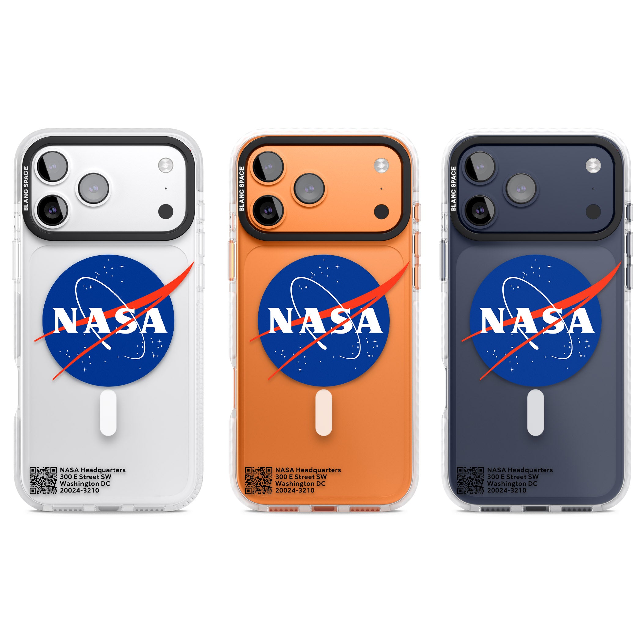 Nasa Meatball iPhone 17 Pro Impact Pro Clear Phone Case APT Impact Protection