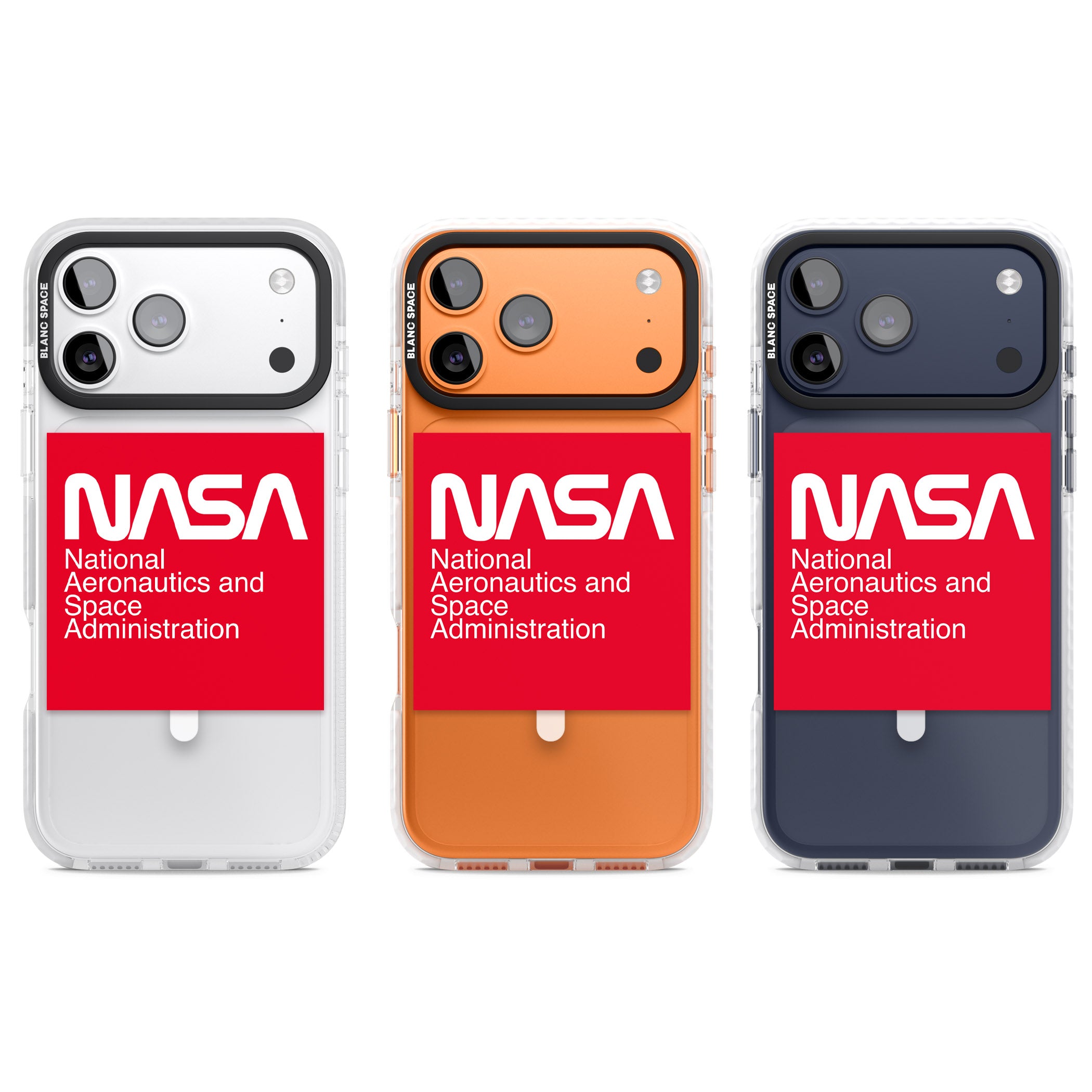 Nasa The Worm Box iPhone 17 Pro Impact Pro Clear Phone Case APT Impact Protection