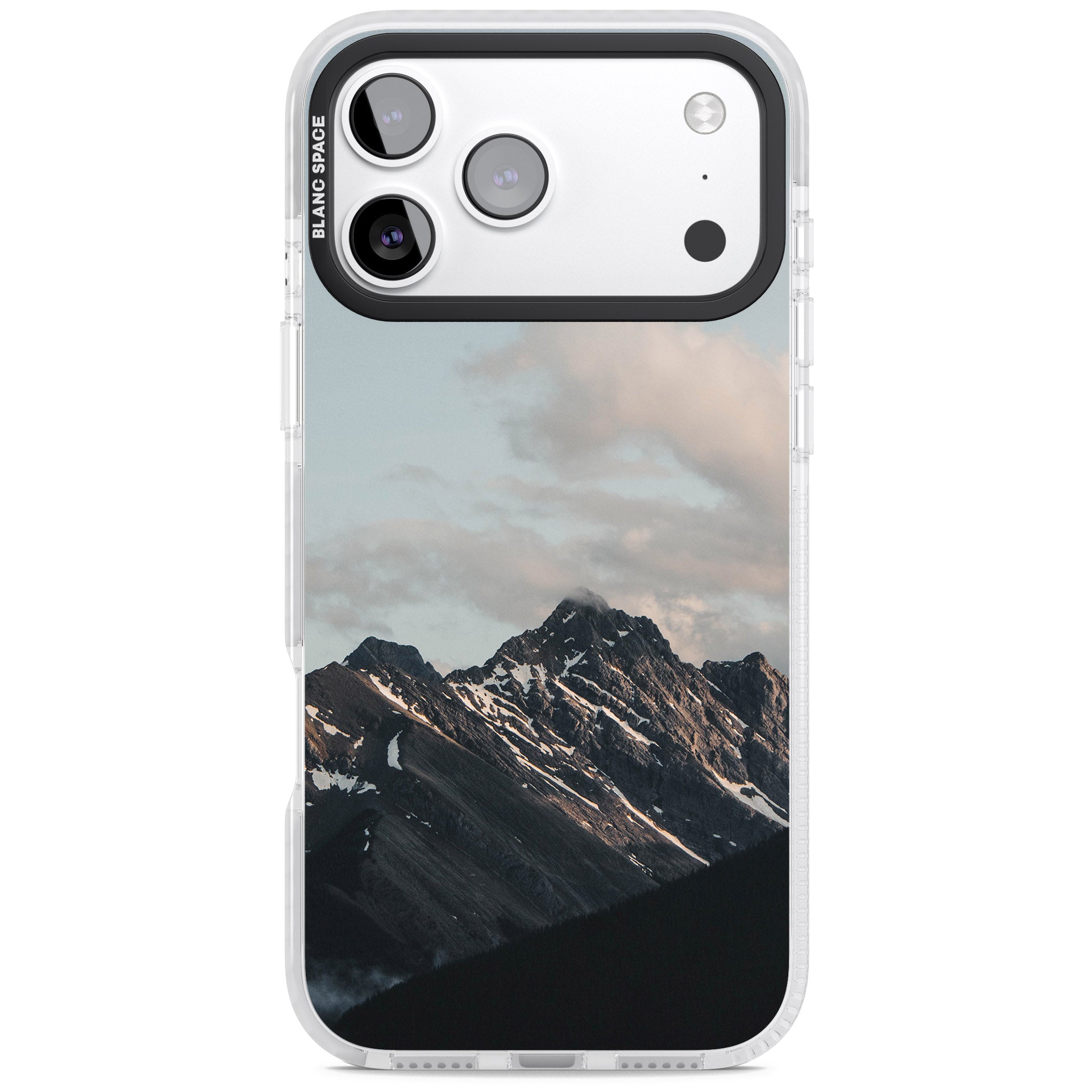 Twilight Mountain iPhone 17 Pro Impact Pro Clear Phone Case