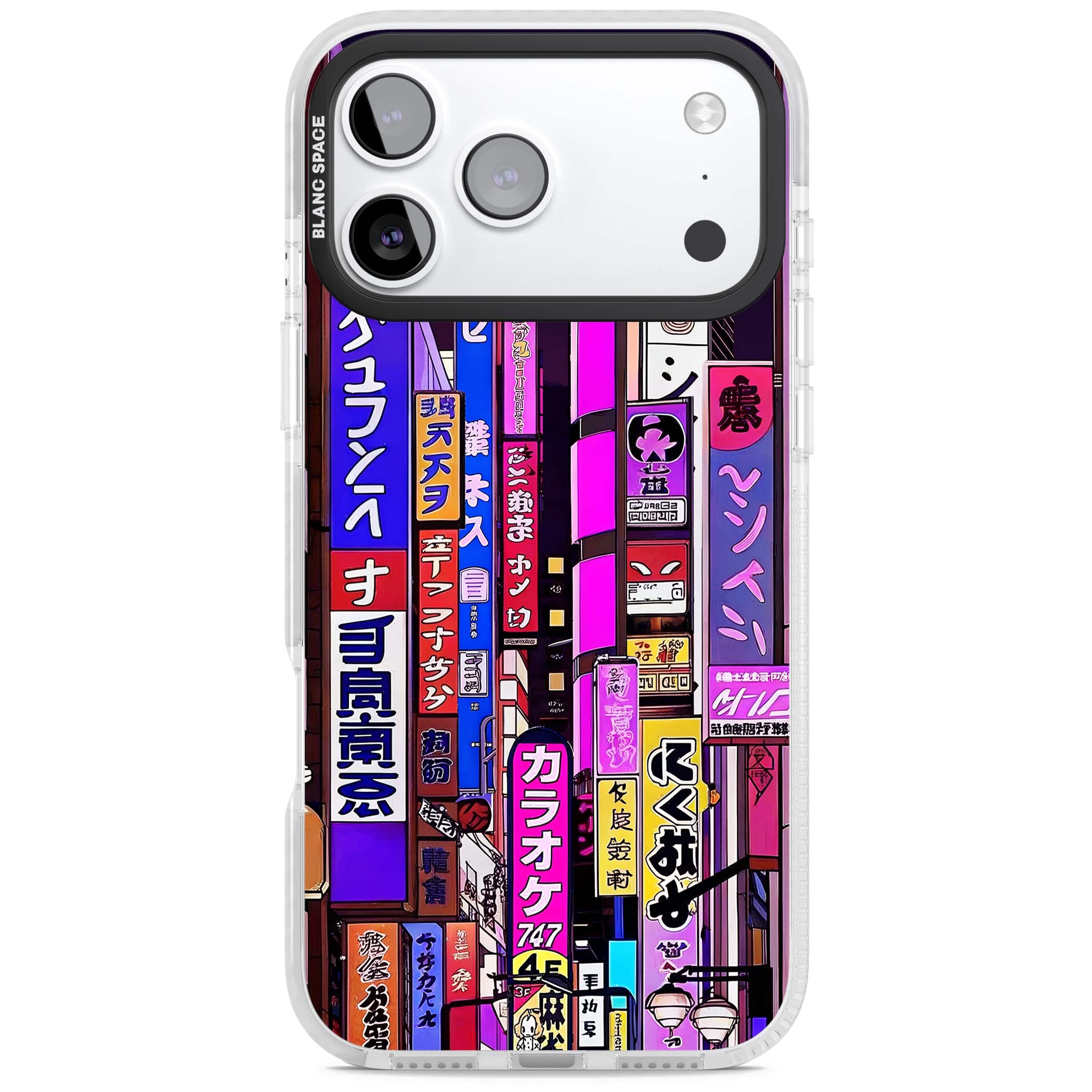 NEON NIGHT anime iPhone case | Impact Magsafe case for iPhone 17 Pro, iPhone 17 Pro Max