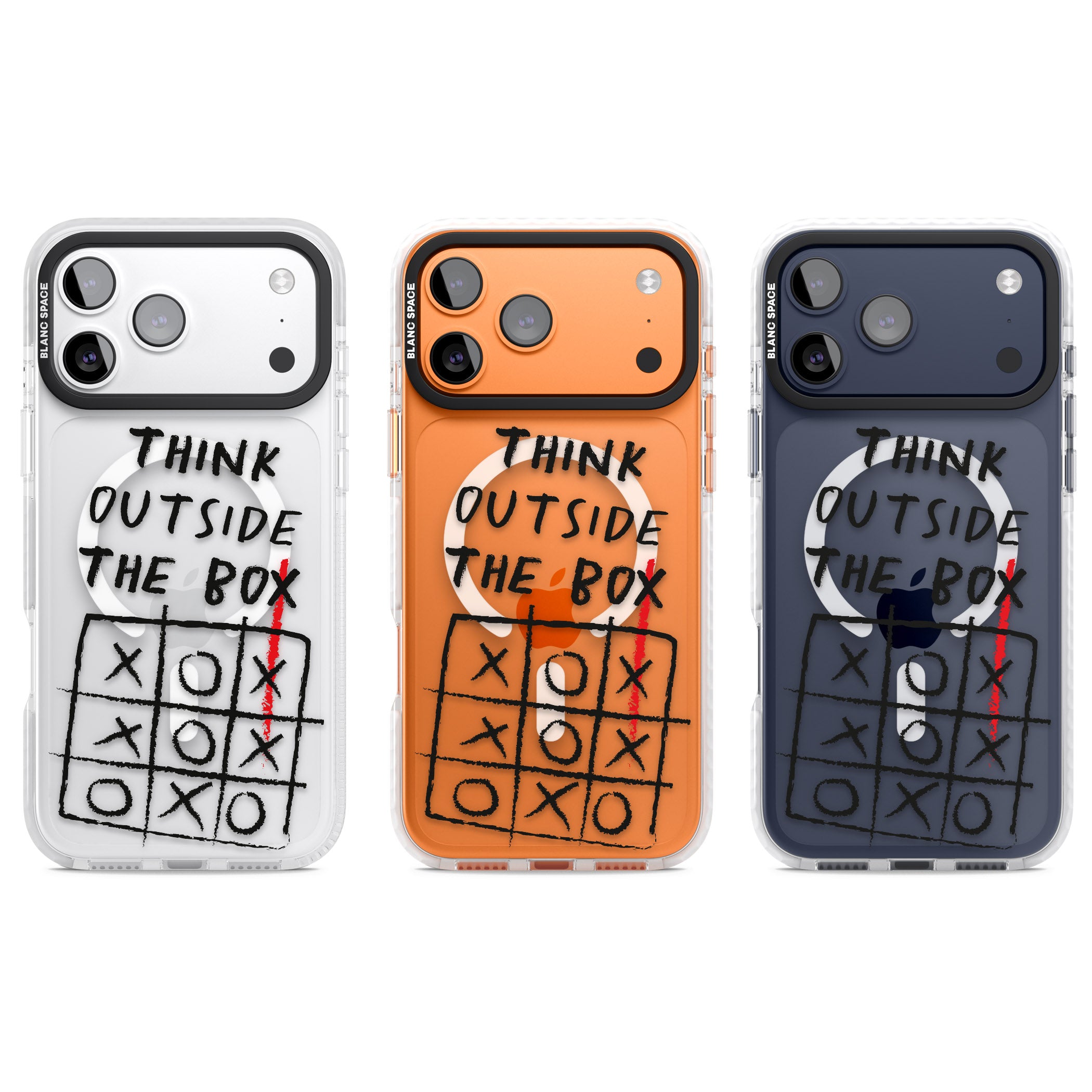 Think Outside The Box iPhone 17 Pro Impact Pro Clear Phone Case APT Impact Protection