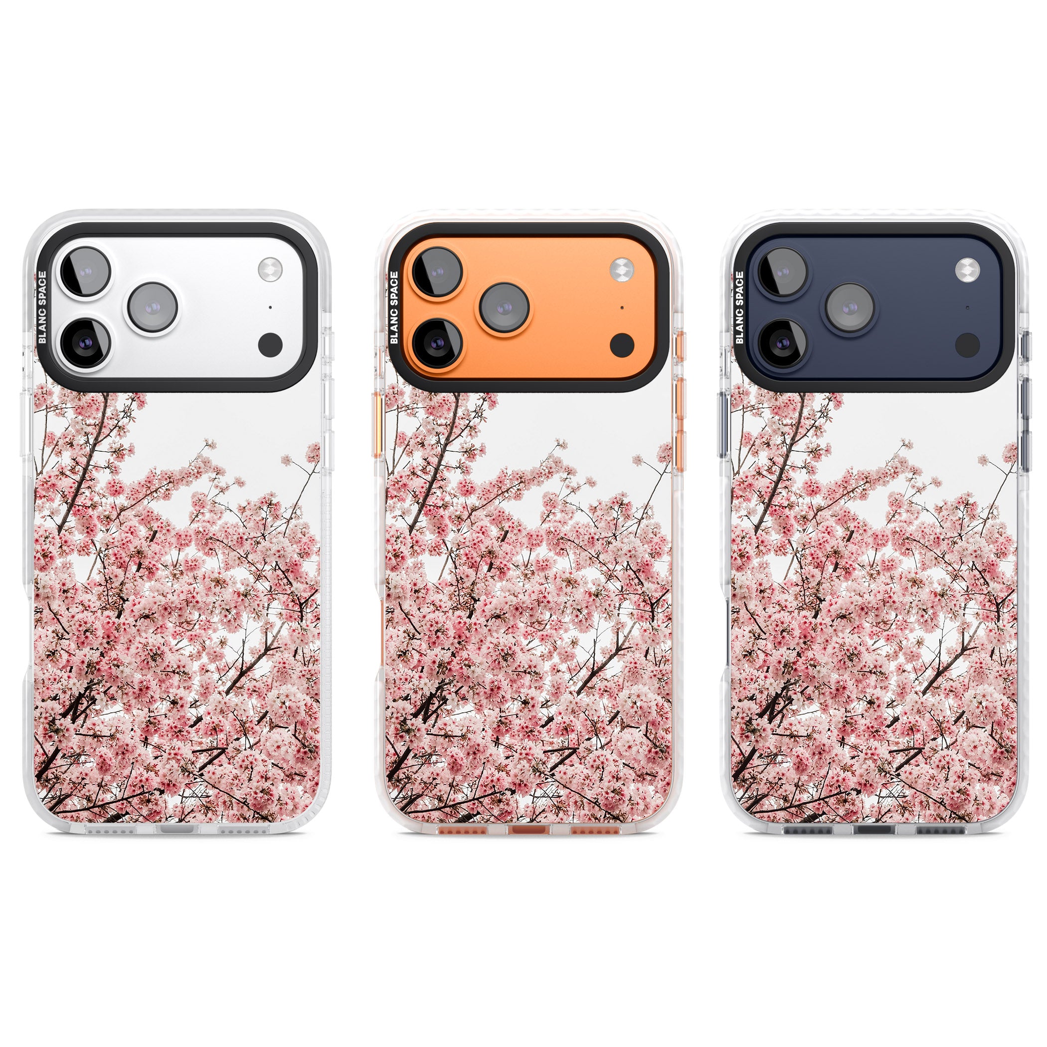 Cherry Blossom Bloom iPhone 17 Pro Impact Pro Clear Phone Case APT Impact Protection