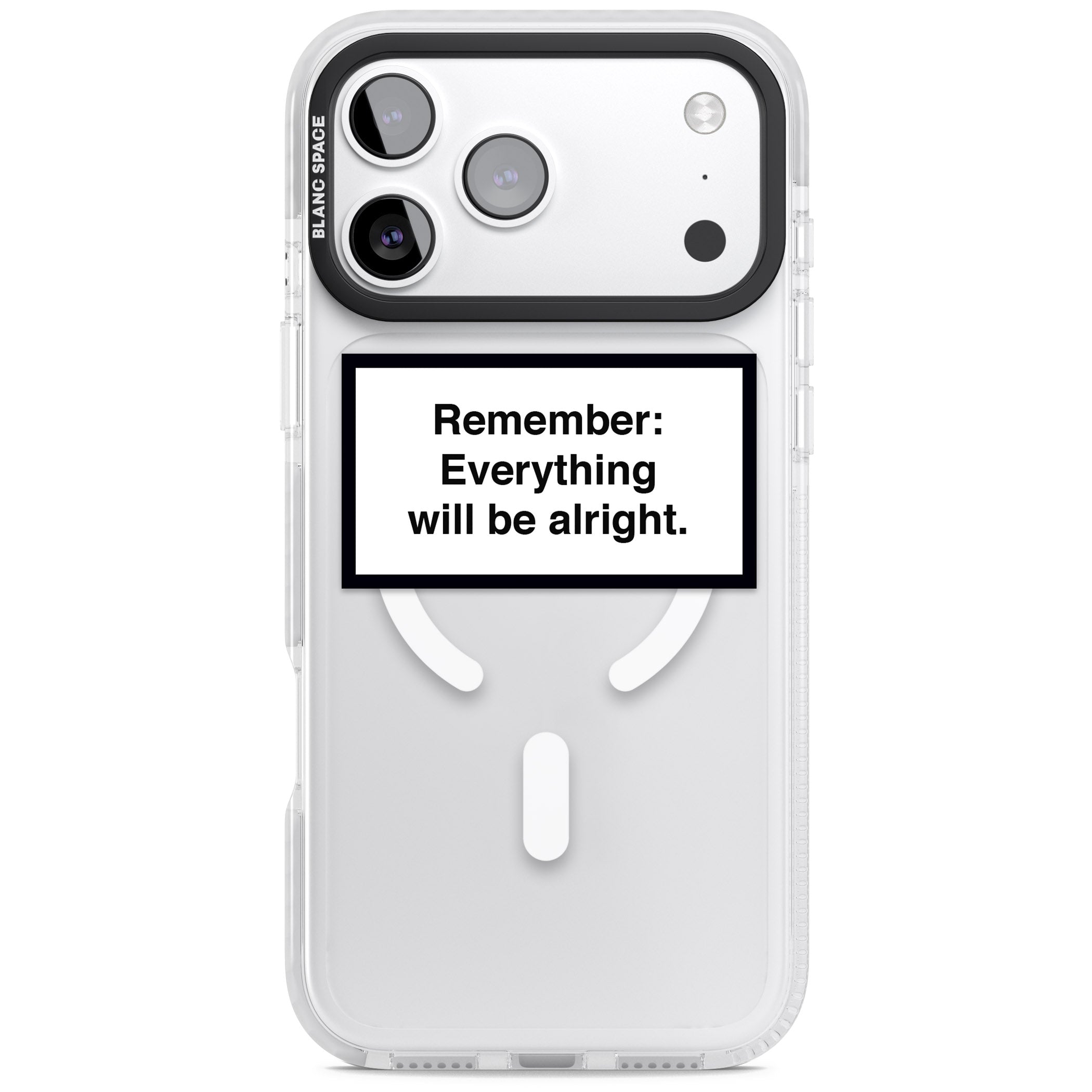 Everything Will Be Alright iPhone 17 Pro Impact Pro Clear Phone Case