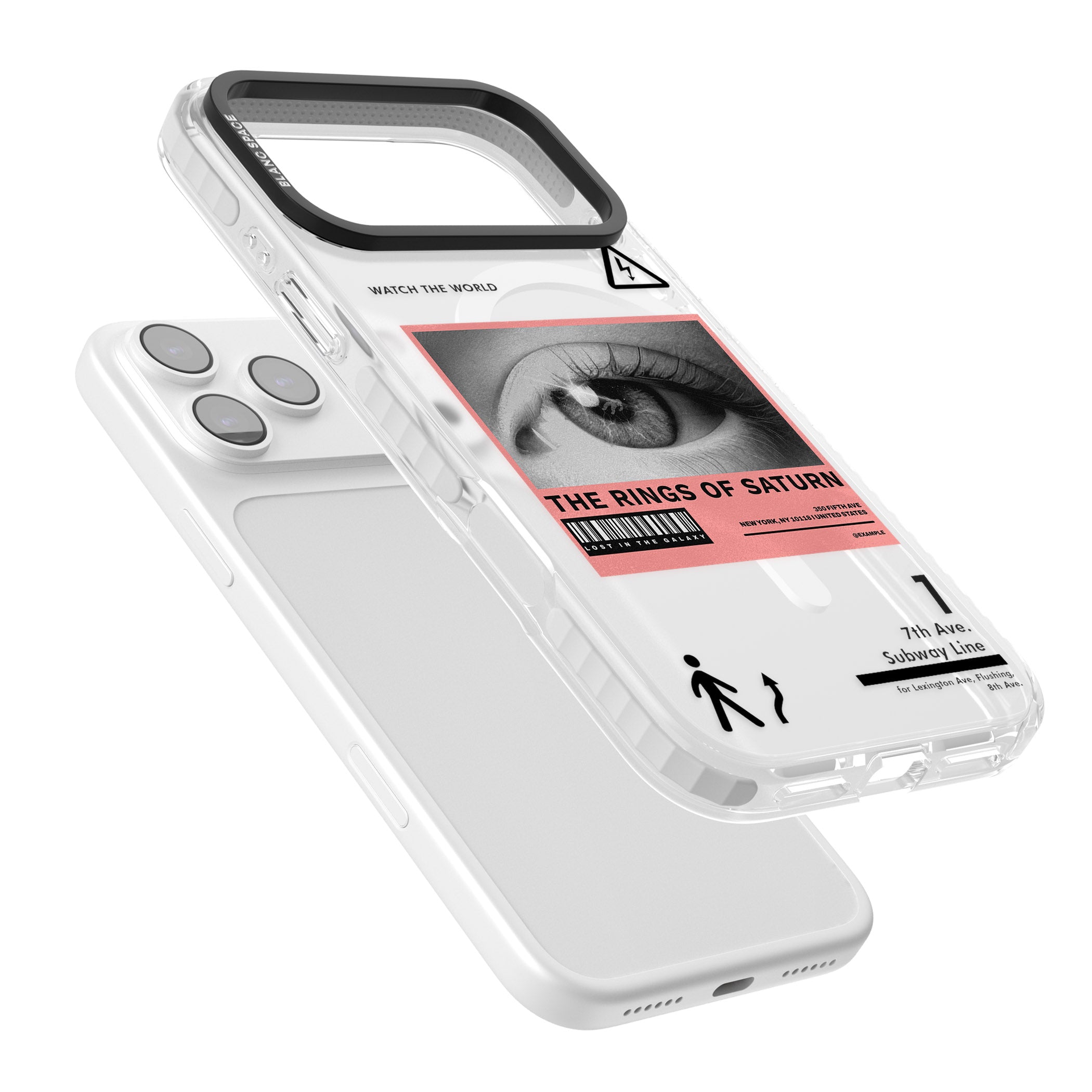 Watch The World iPhone 17 Pro Impact Pro Clear Phone Case Colours