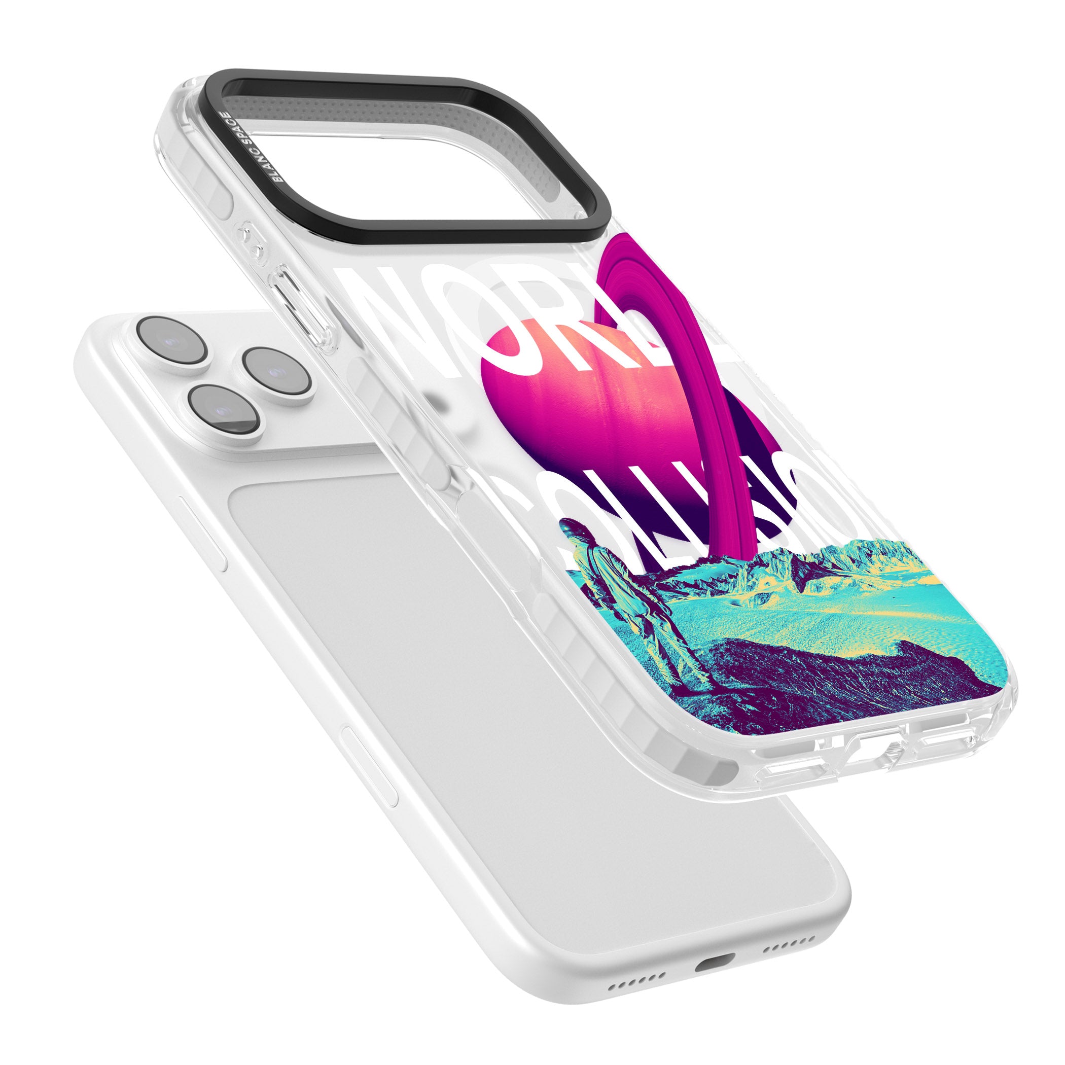 World Collision iPhone 17 Pro Impact Pro Clear Phone Case Colours