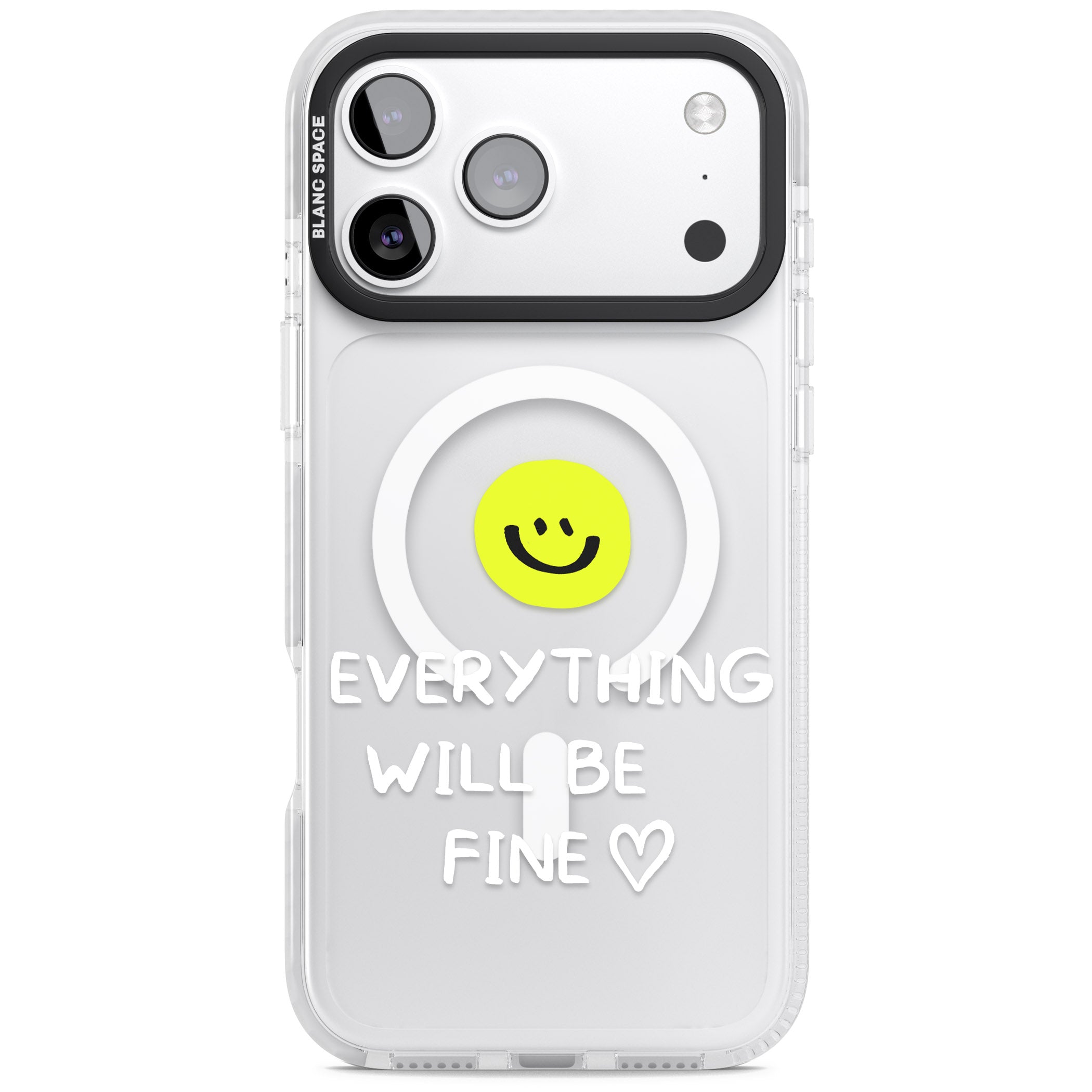 Everything Will Be Fine iPhone 17 Pro Impact Pro Clear Phone Case