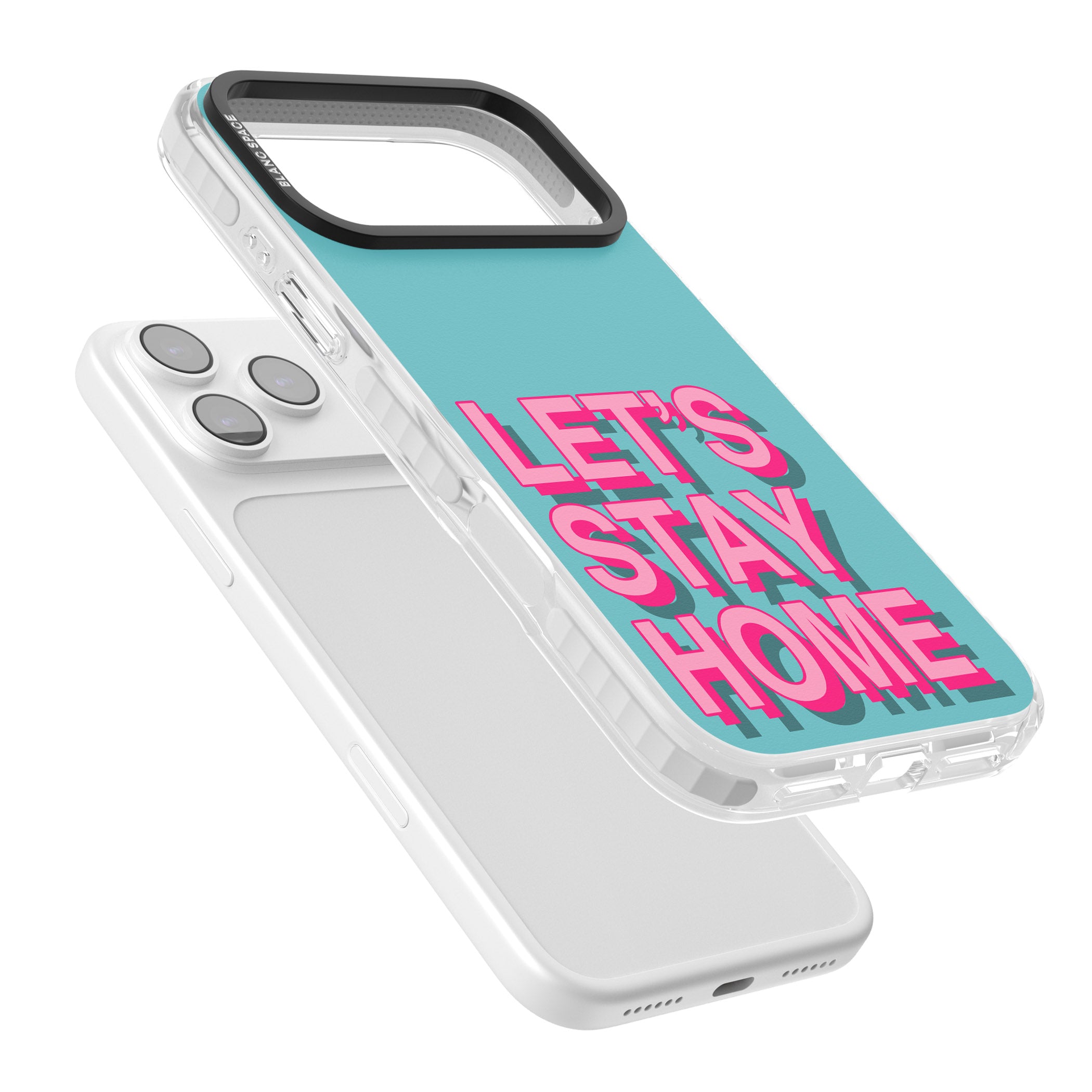 Let'S Stay Home iPhone 17 Pro Impact Pro Clear Phone Case Colours