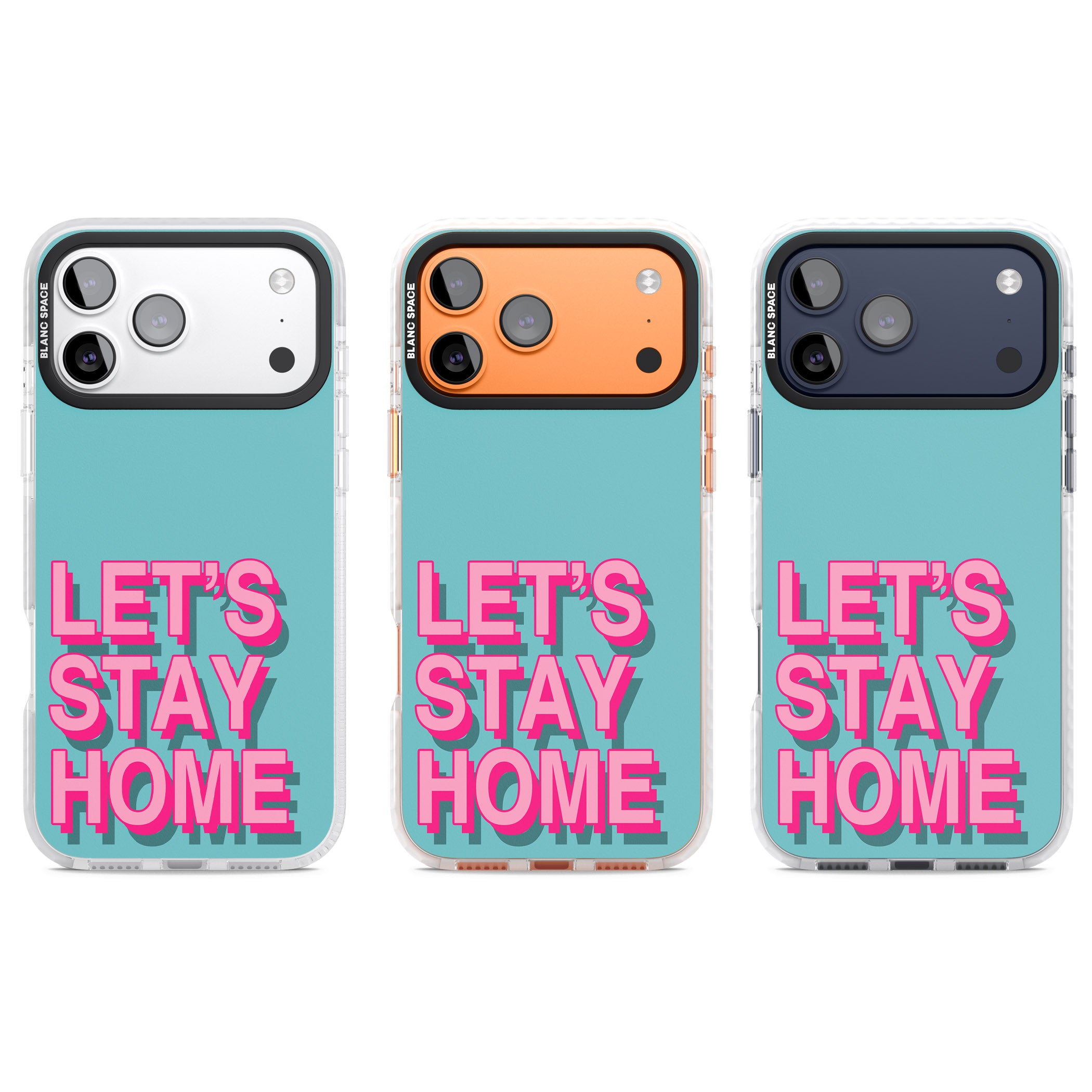 Let'S Stay Home iPhone 17 Pro Impact Pro Clear Phone Case APT Impact Protection