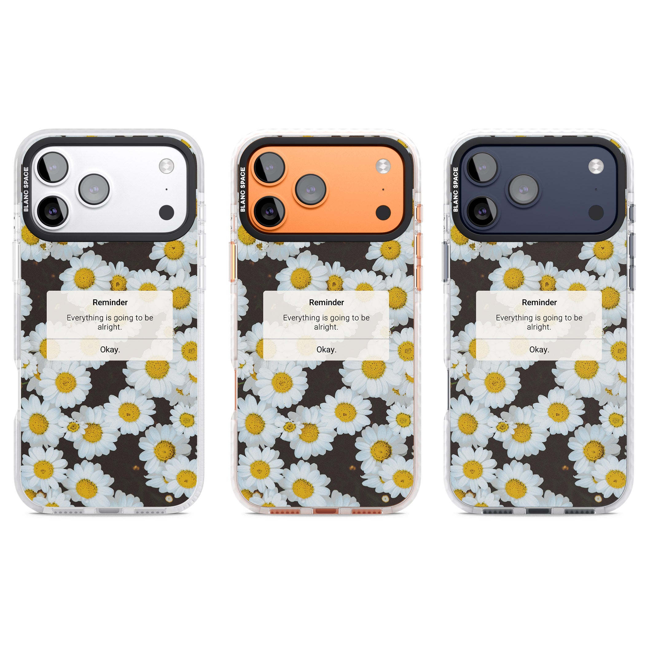 Daisy Reminder iPhone 17 Pro Impact Pro Clear Phone Case APT Impact Protection