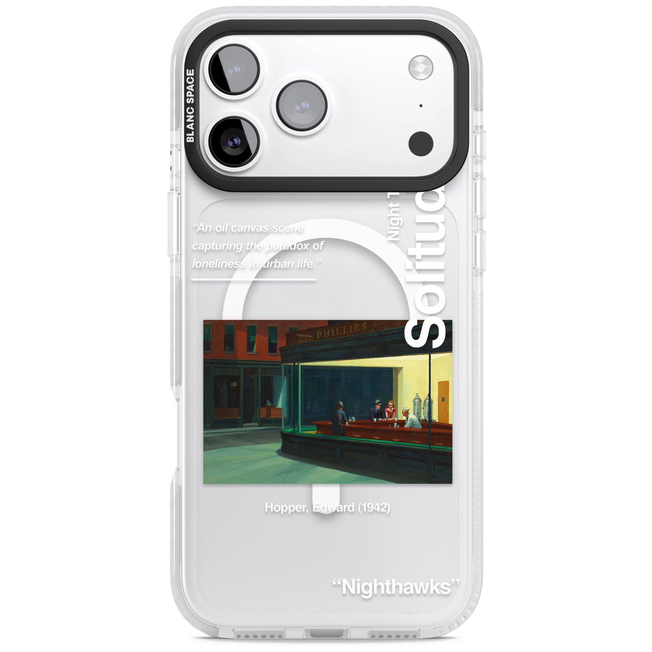 Nighthawks iPhone 17 Pro Impact Pro Clear Phone Case