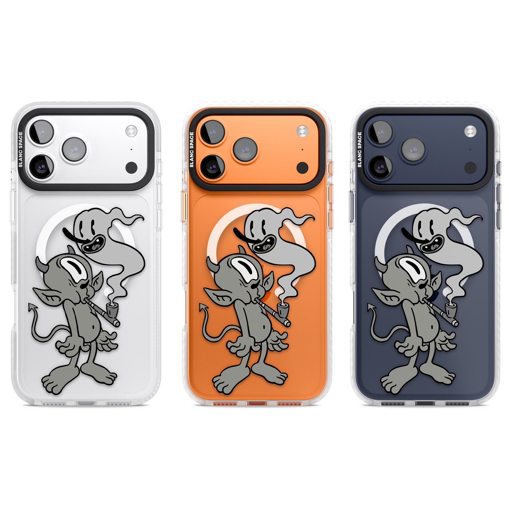 Pipe Goblin iPhone 17 Pro Impact Pro Clear Phone Case APT Impact Protection