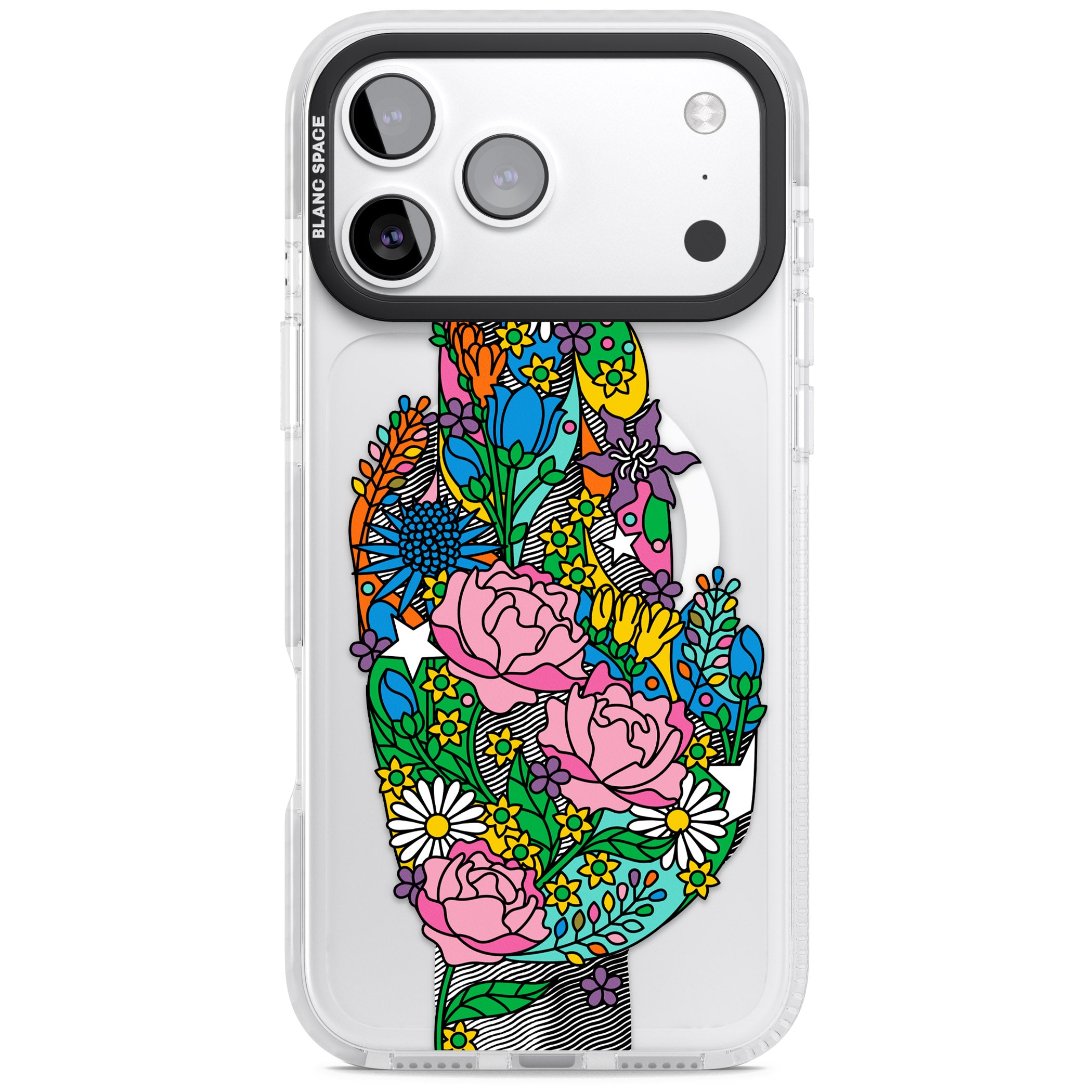 Garden Touch iPhone 17 Pro Impact Pro Clear Phone Case