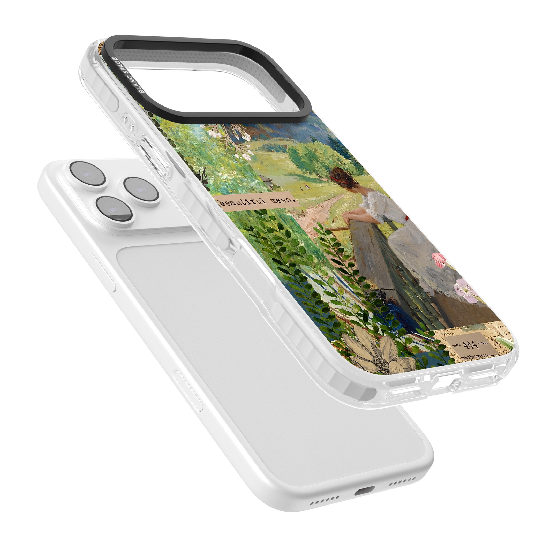 Beautiful Mess iPhone 17 Pro Impact Pro Clear Phone Case Colours