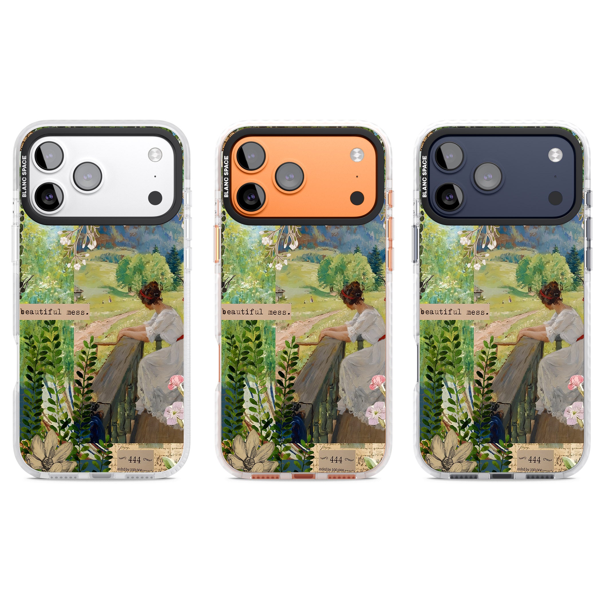 Beautiful Mess iPhone 17 Pro Impact Pro Clear Phone Case APT Impact Protection