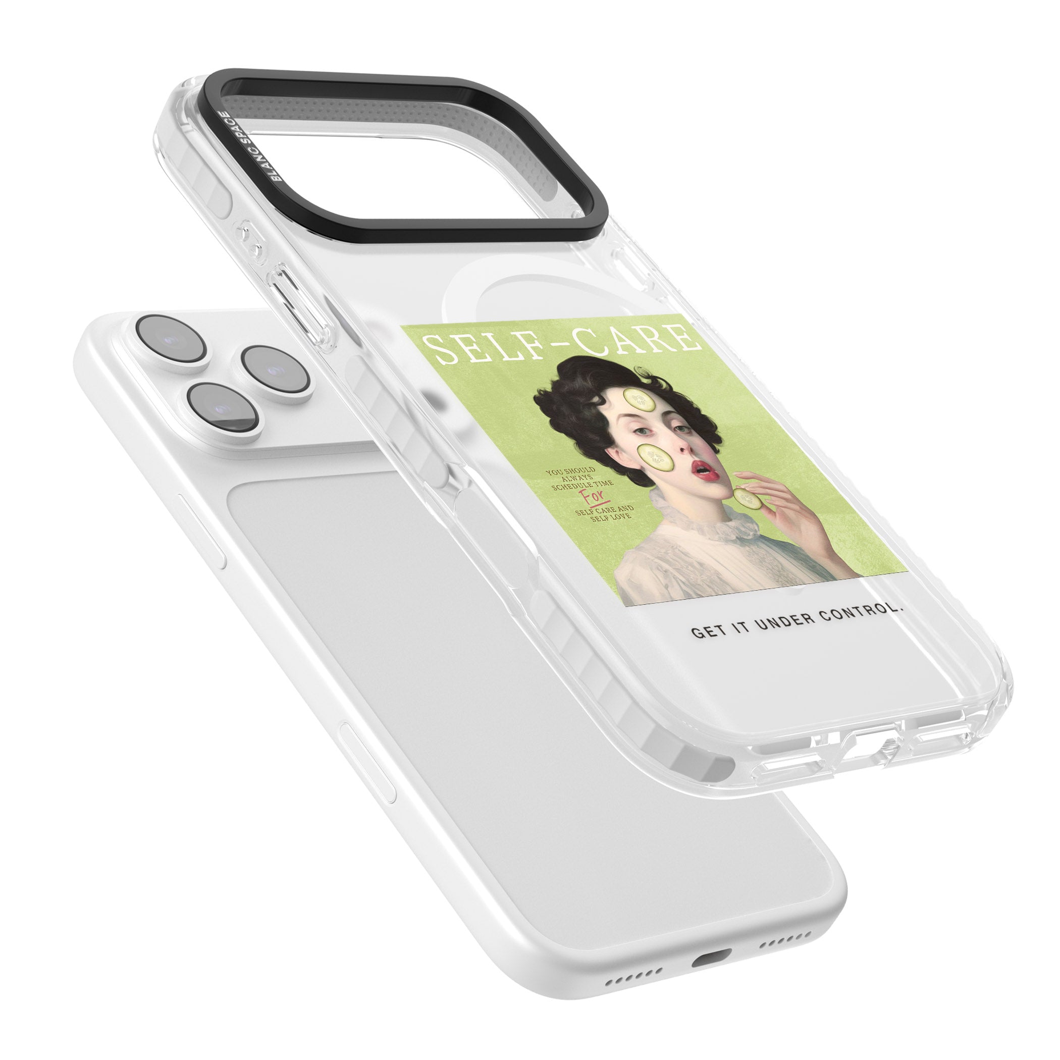 Self Care iPhone 17 Pro Impact Pro Clear Phone Case Colours