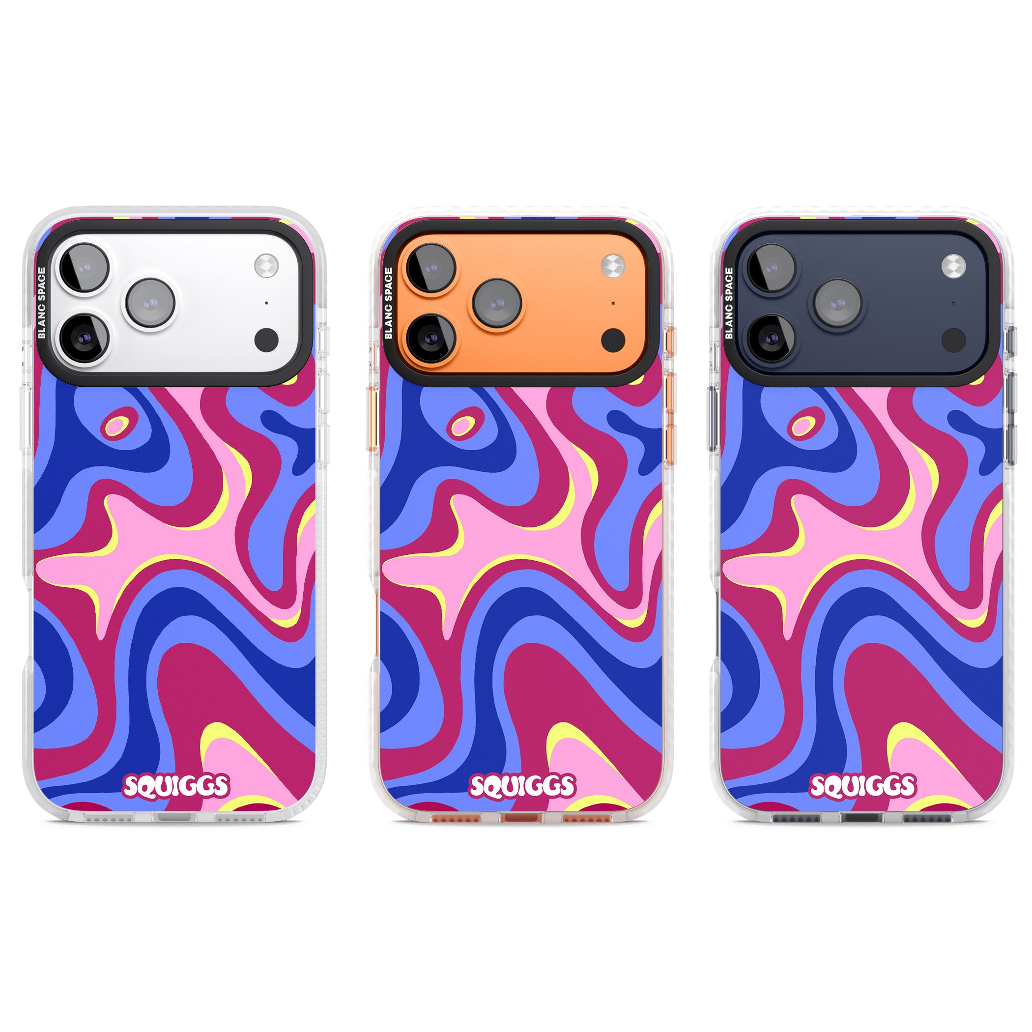 Blue Lava iPhone 17 Pro Impact Pro Clear Phone Case APT Impact Protection