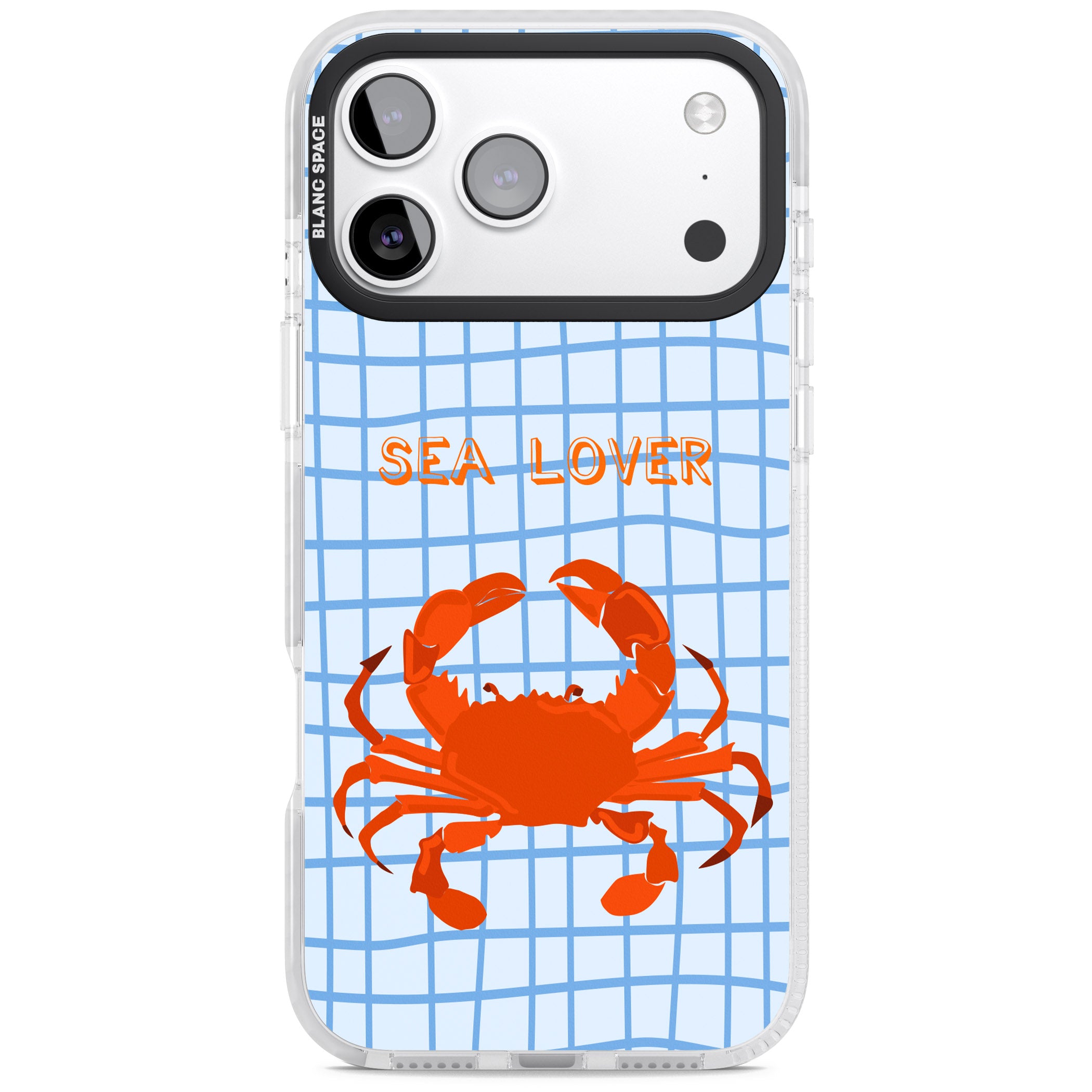 Sea Lover iPhone 17 Pro Impact Pro Clear Phone Case