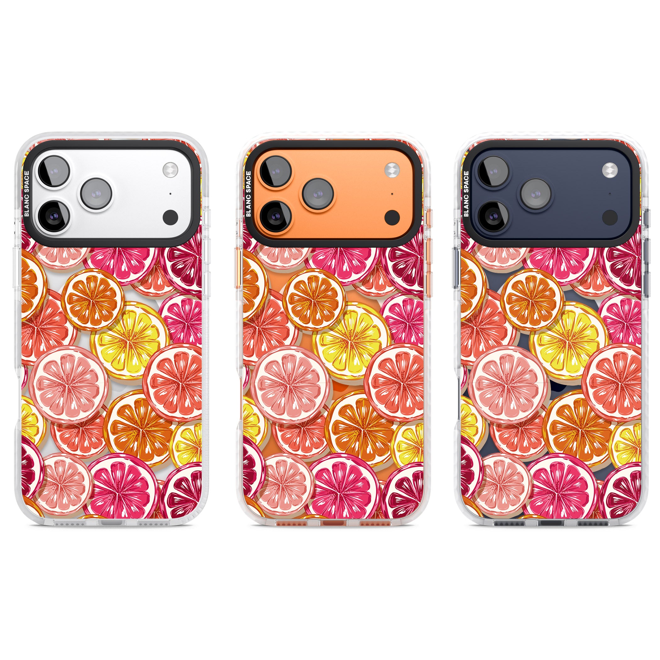 Citrus Fiesta iPhone 17 Pro Impact Pro Clear Phone Case APT Impact Protection