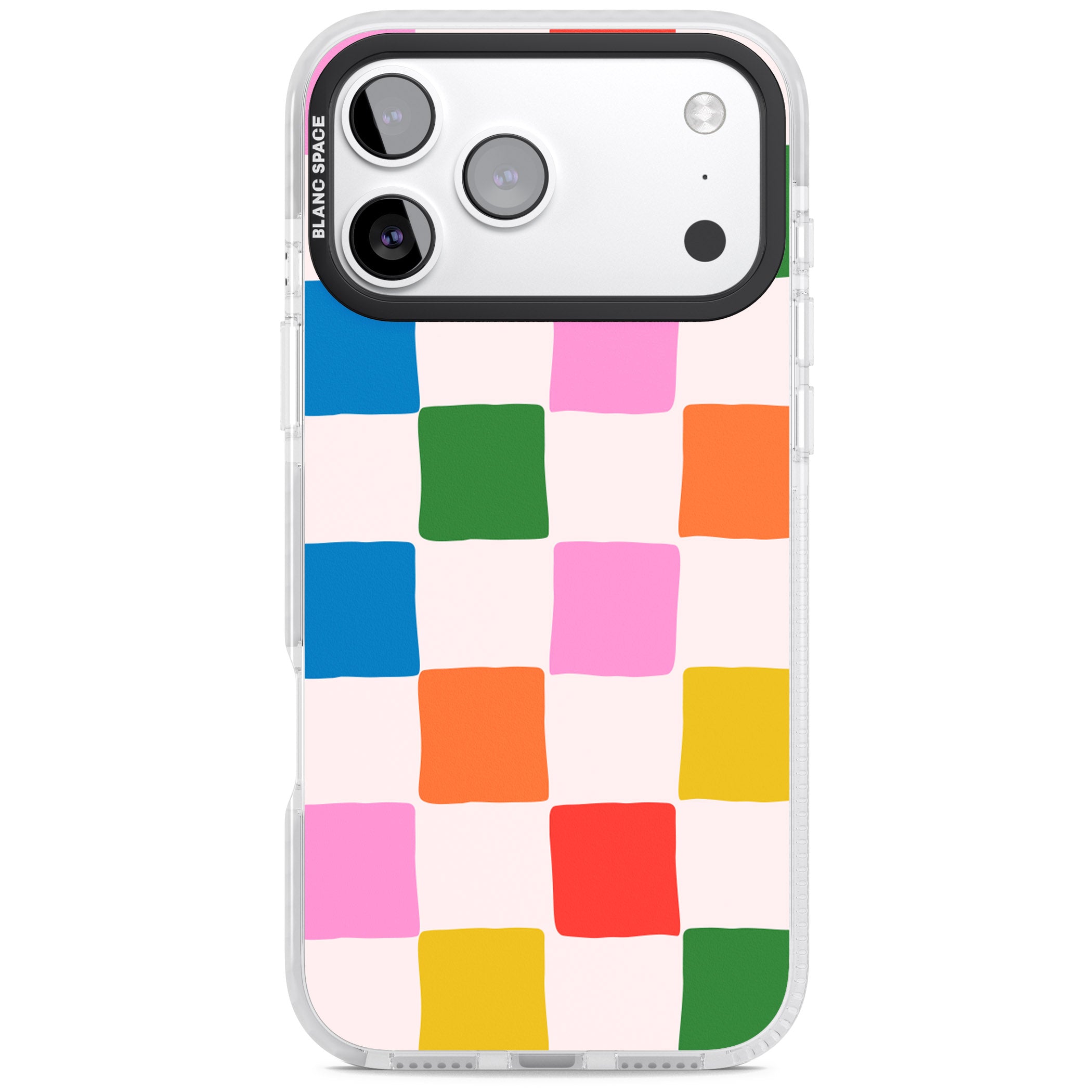 Colour Checked iPhone 17 Pro Impact Pro Clear Phone Case