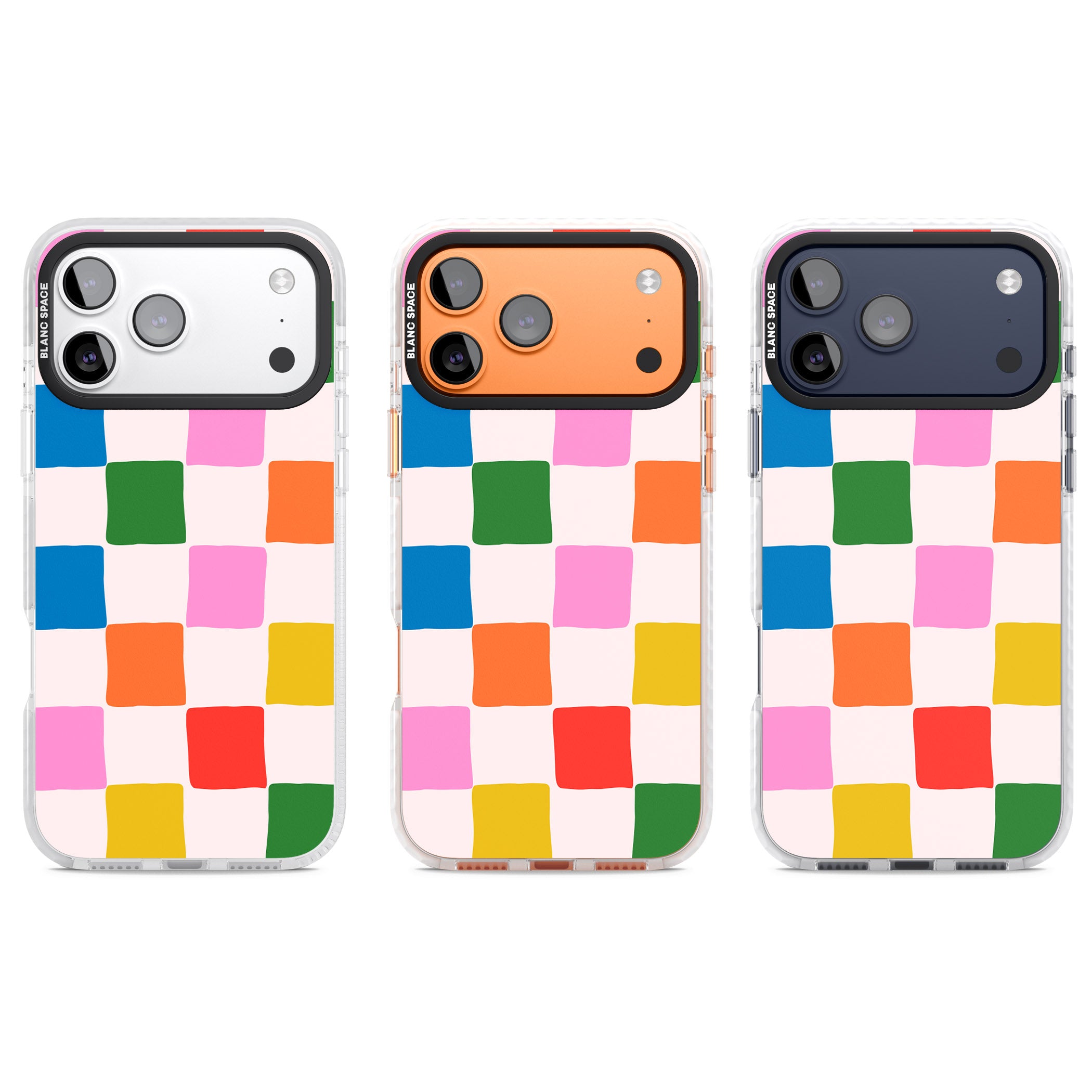Colour Checked iPhone 17 Pro Impact Pro Clear Phone Case APT Impact Protection