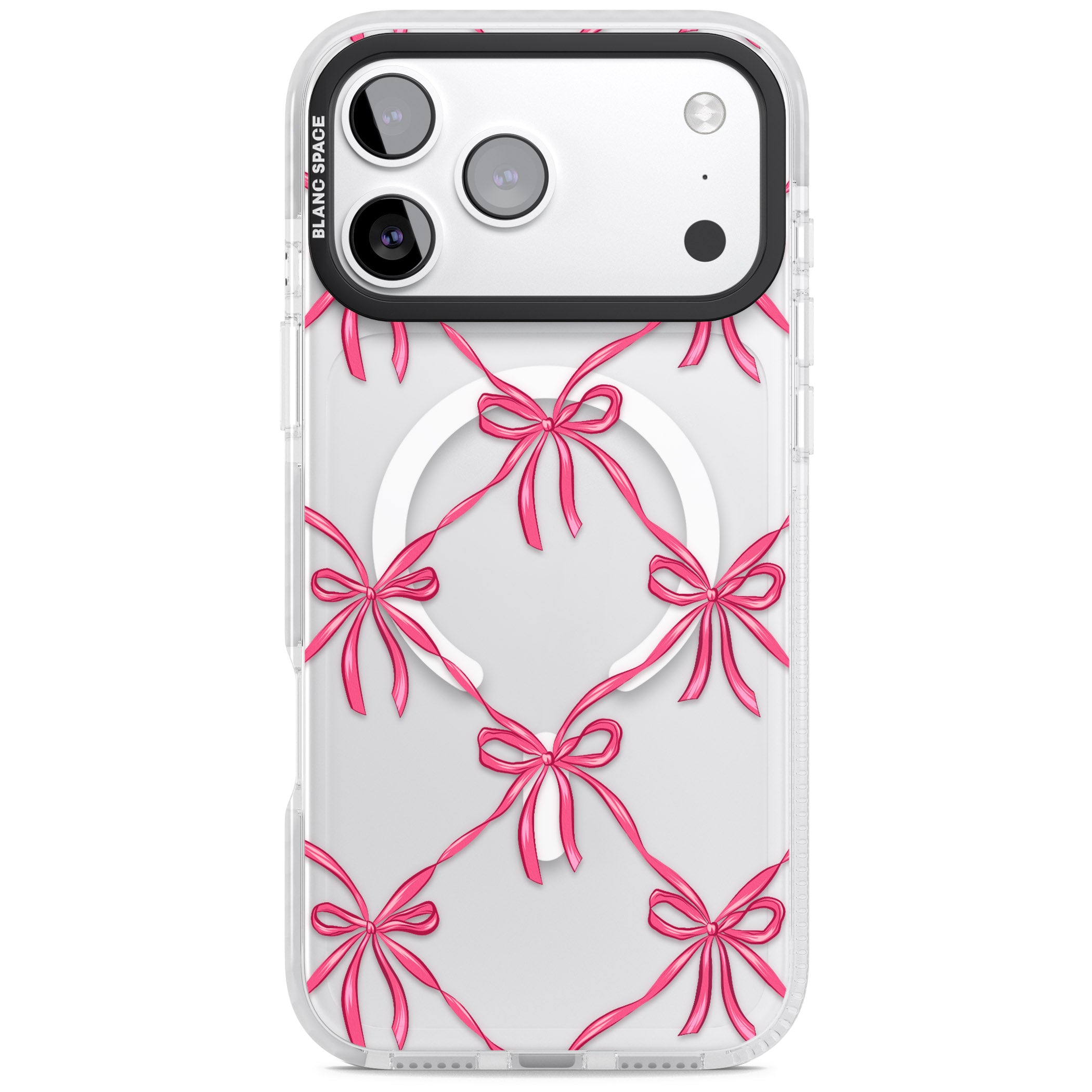Bow Knots iPhone 17 Pro Impact Pro Clear Phone Case
