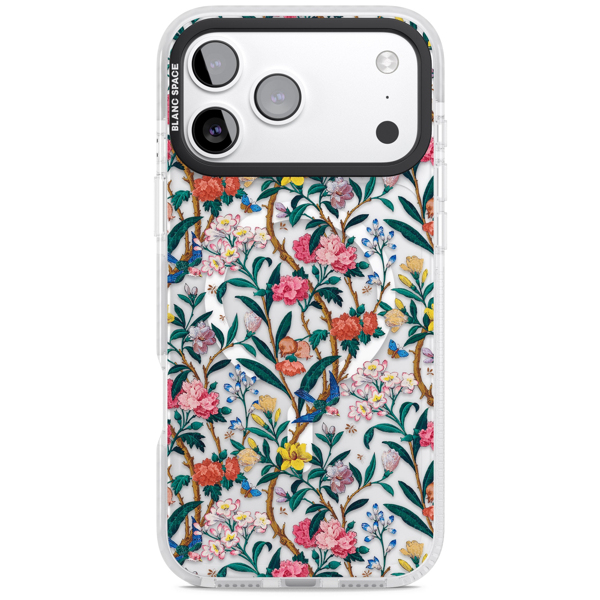 Vines & Flowers iPhone 17 Pro Impact Pro Clear Phone Case