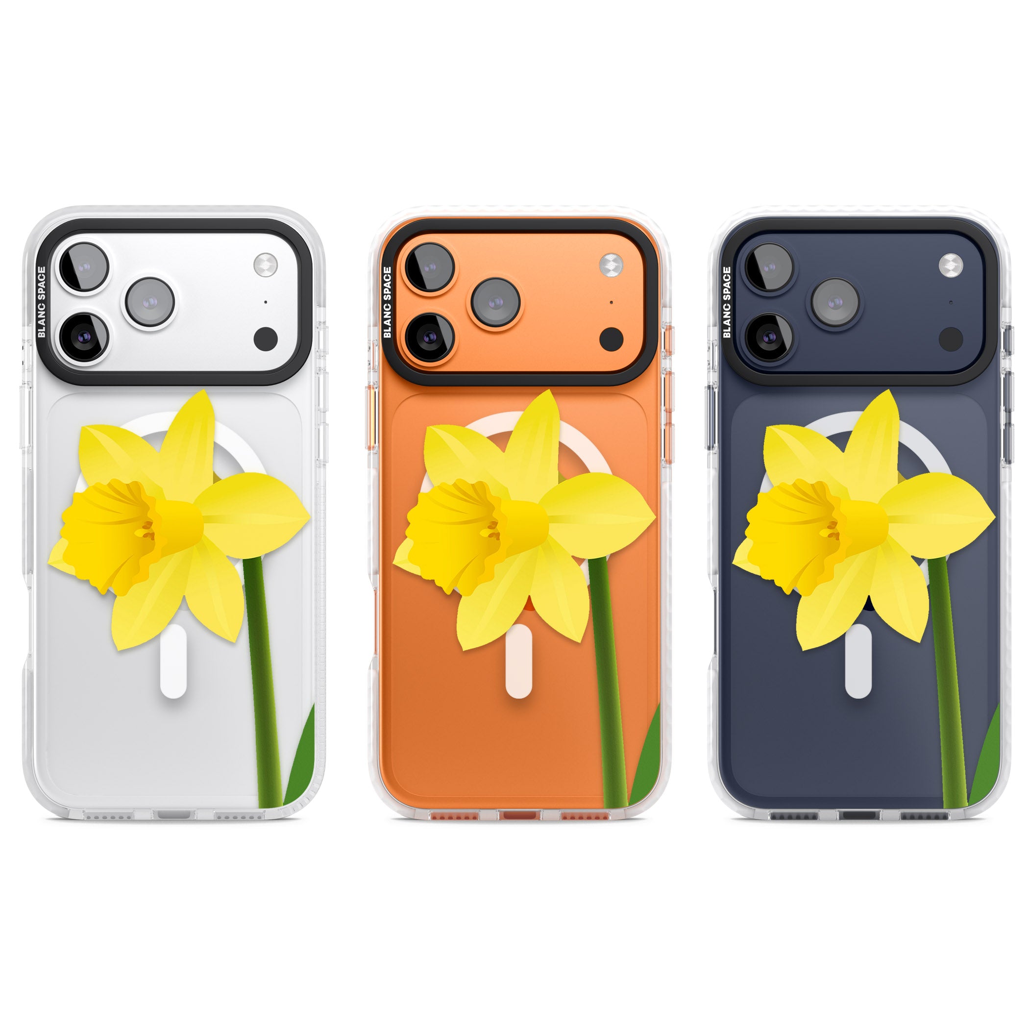 Daffodil iPhone 17 Pro Impact Pro Clear Phone Case APT Impact Protection