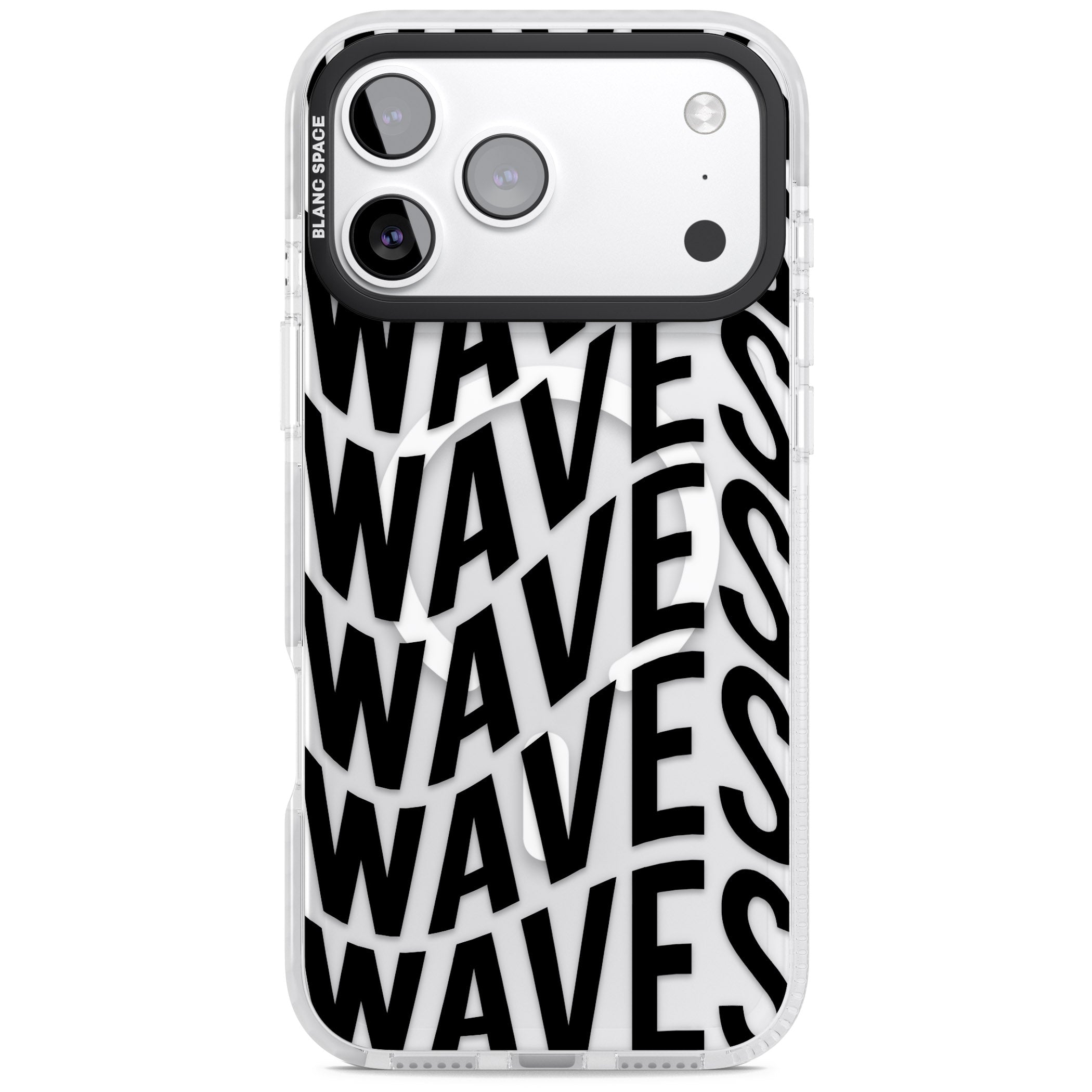 Waves iPhone 17 Pro Impact Pro Clear Phone Case
