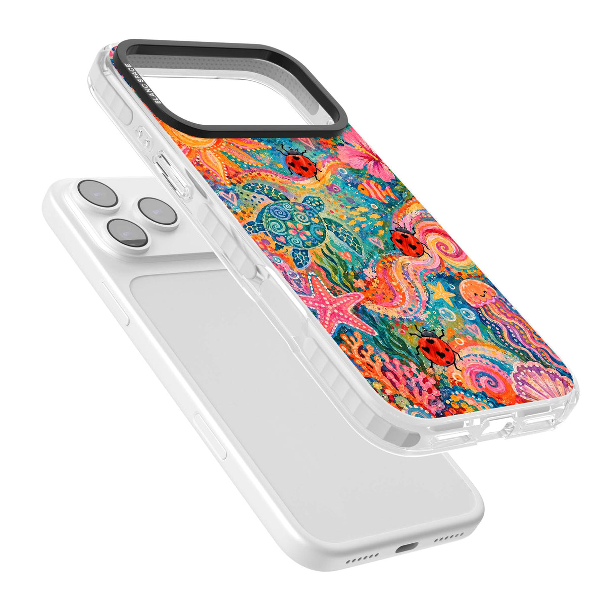 Coral Whimsy for her iPhone case | Impact Magsafe case for iPhone 17 Pro, iPhone 17 Pro Max