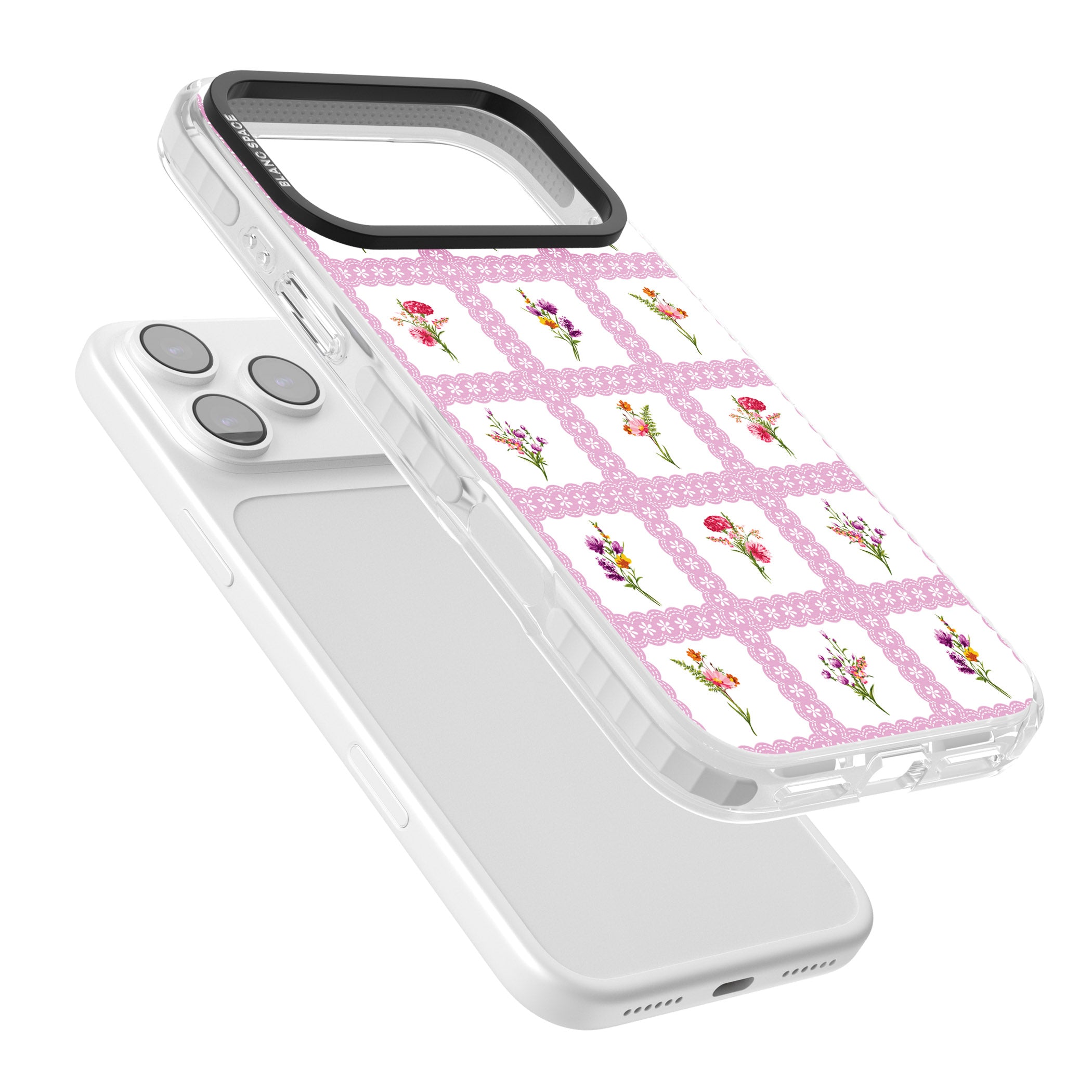 Wildflower Windows iPhone 17 Pro Impact Pro Clear Phone Case Colours