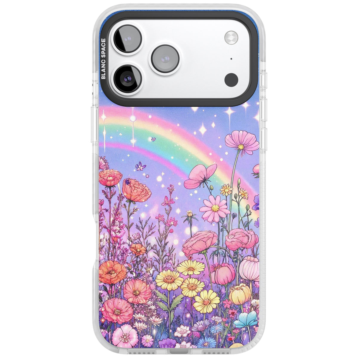 Magical Meadow iPhone 17 Pro Max Impact Clear Phone Case front