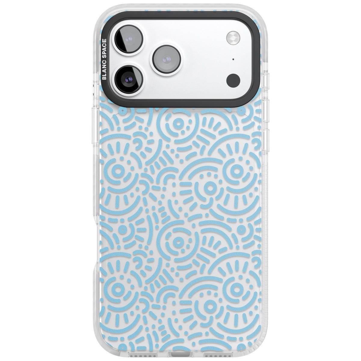 Memphis Sky iPhone 17 Pro Max Impact Clear Phone Case front