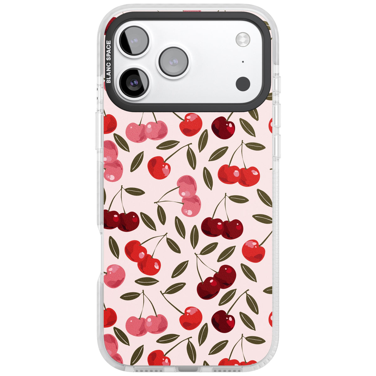 Cherry On Top (Pink) iPhone 17 Pro Max Impact Clear Phone Case front