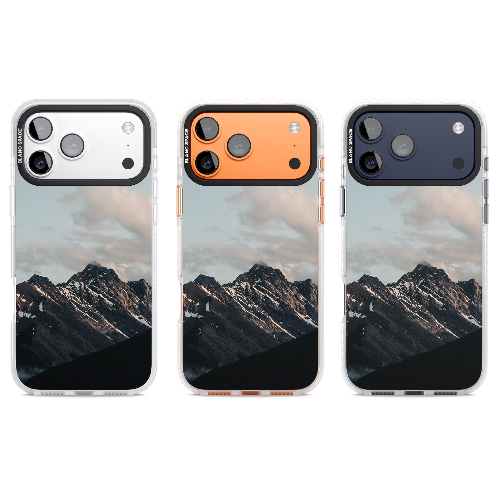 Twilight Mountain iPhone 17 Pro Impact Clear Phone Case APT Impact Protection