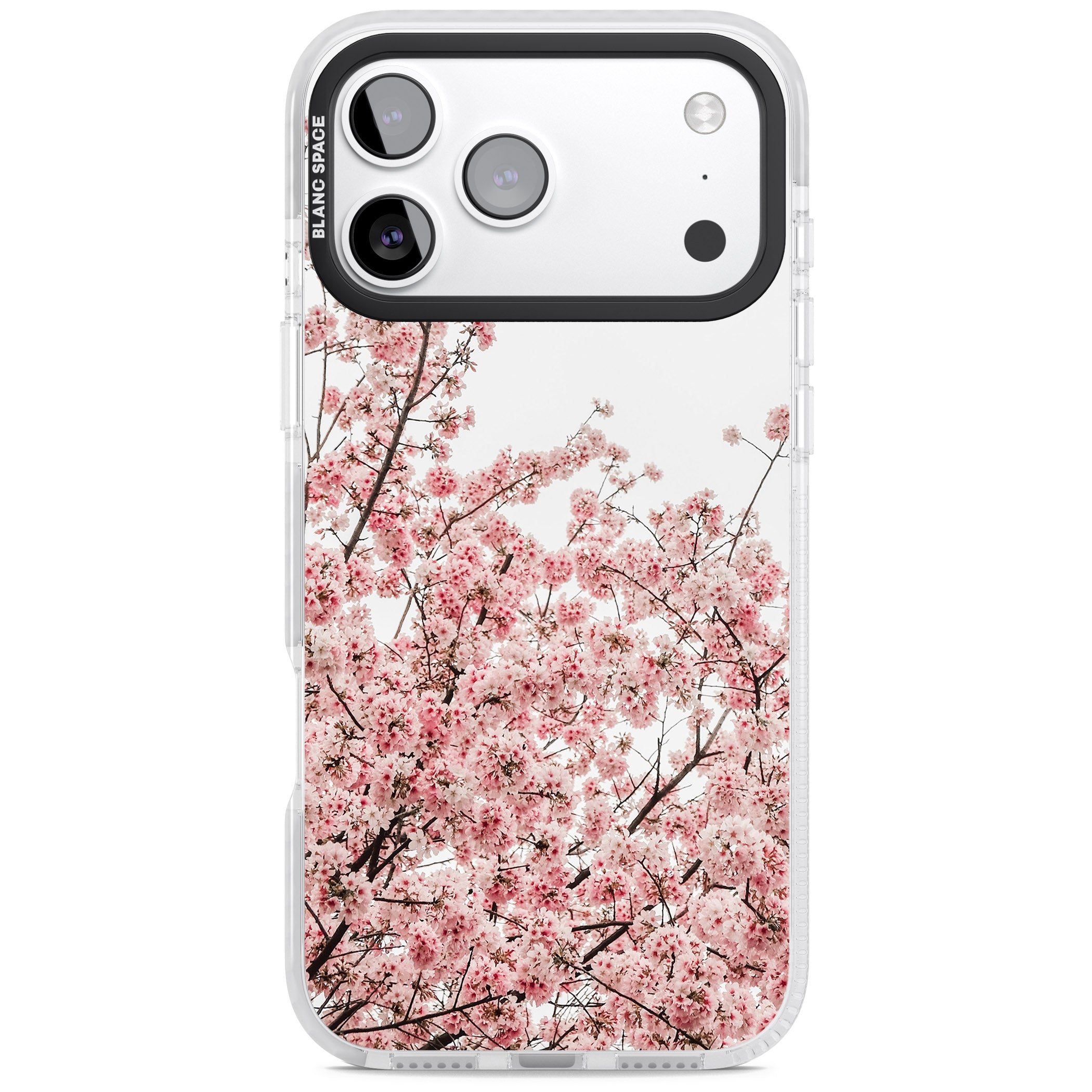 Cherry Blossom Bloom iPhone 17 Pro Impact Clear Phone Case