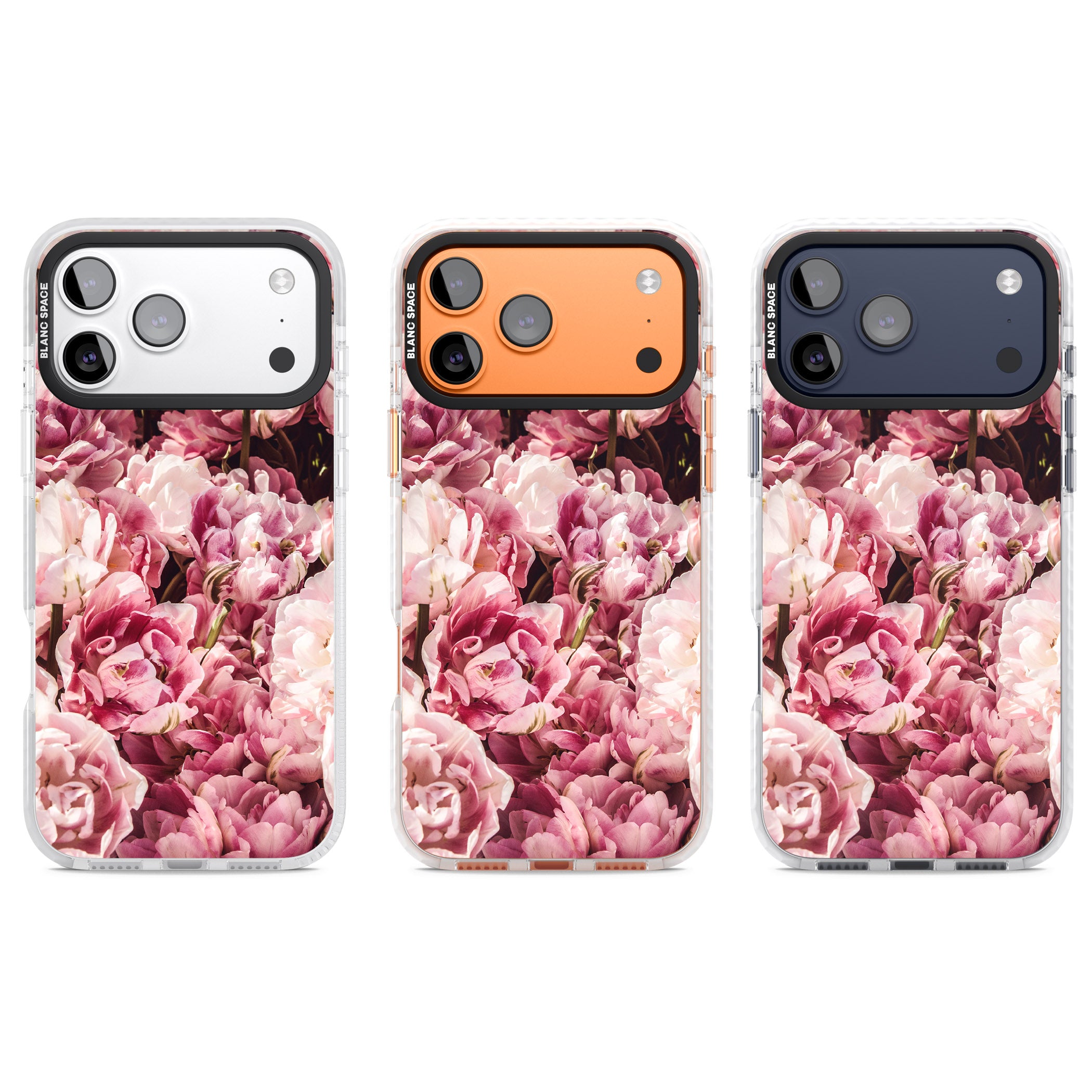 Petal Blush iPhone 17 Pro Impact Clear Phone Case APT Impact Protection